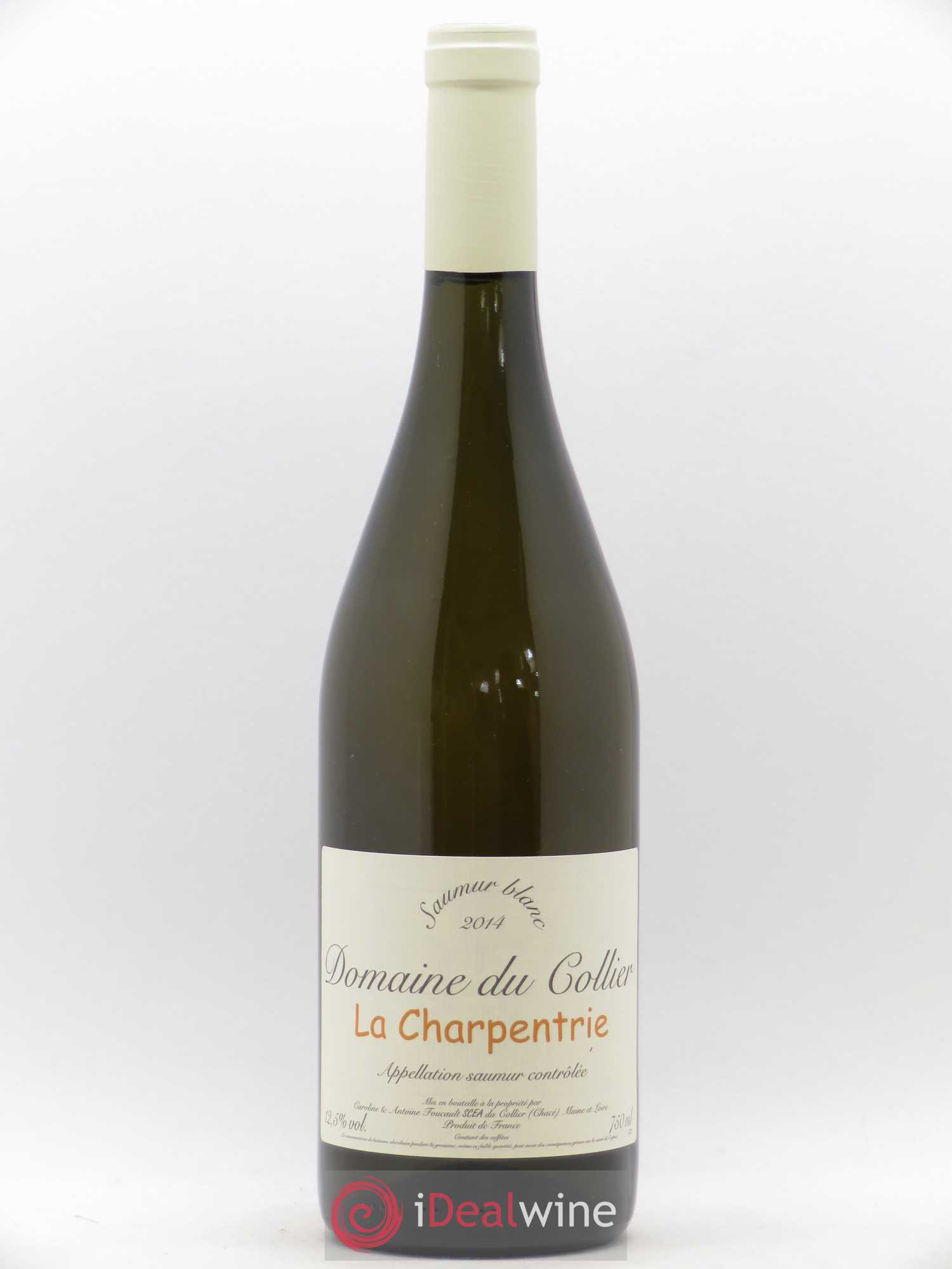 Saumur La Charpentrie Domaine du Collier 2014 - Lot de 1 bouteille - 0