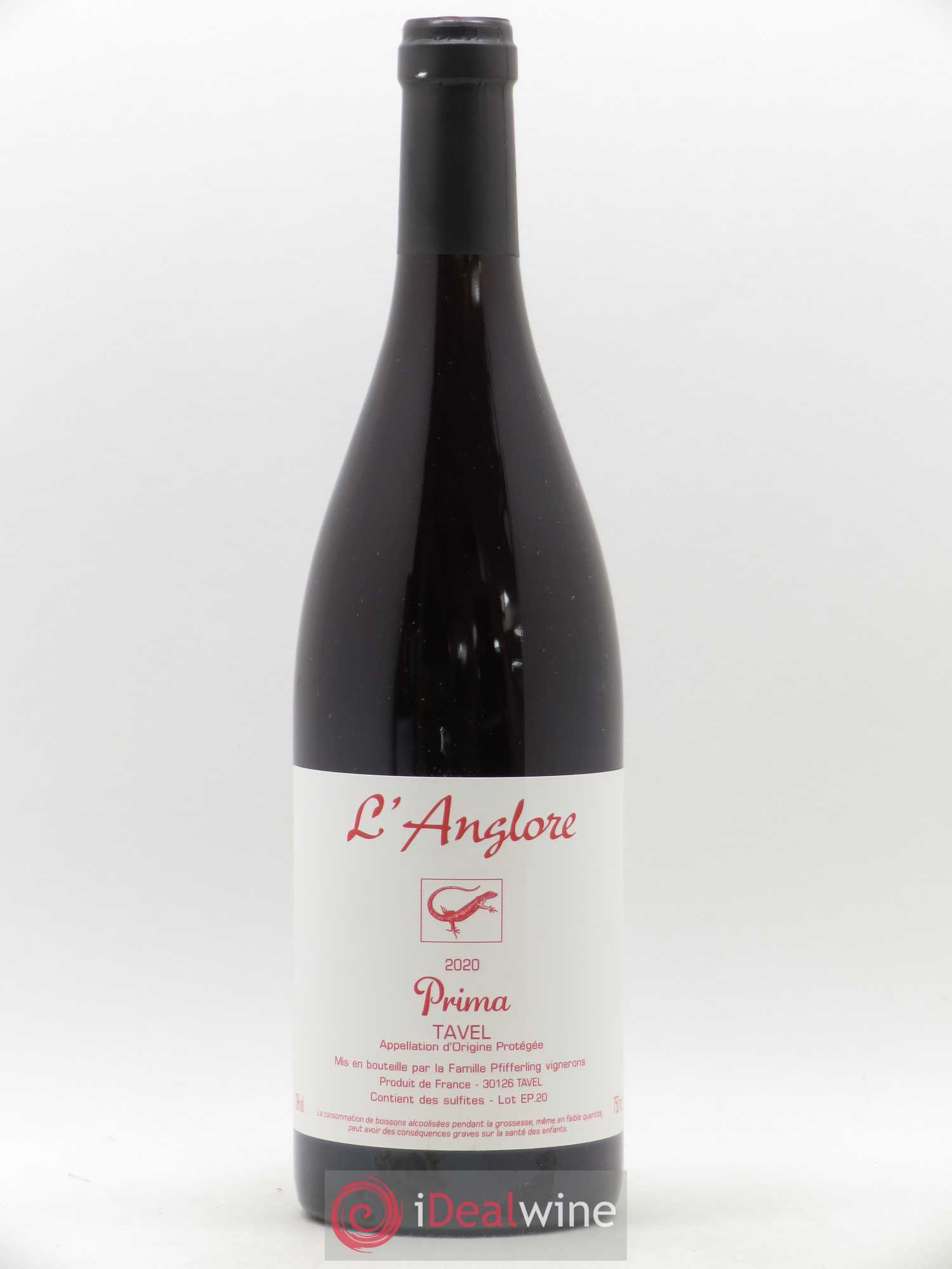 Tavel Prima L'Anglore 2020 - Posten von 1 Flasche - 0