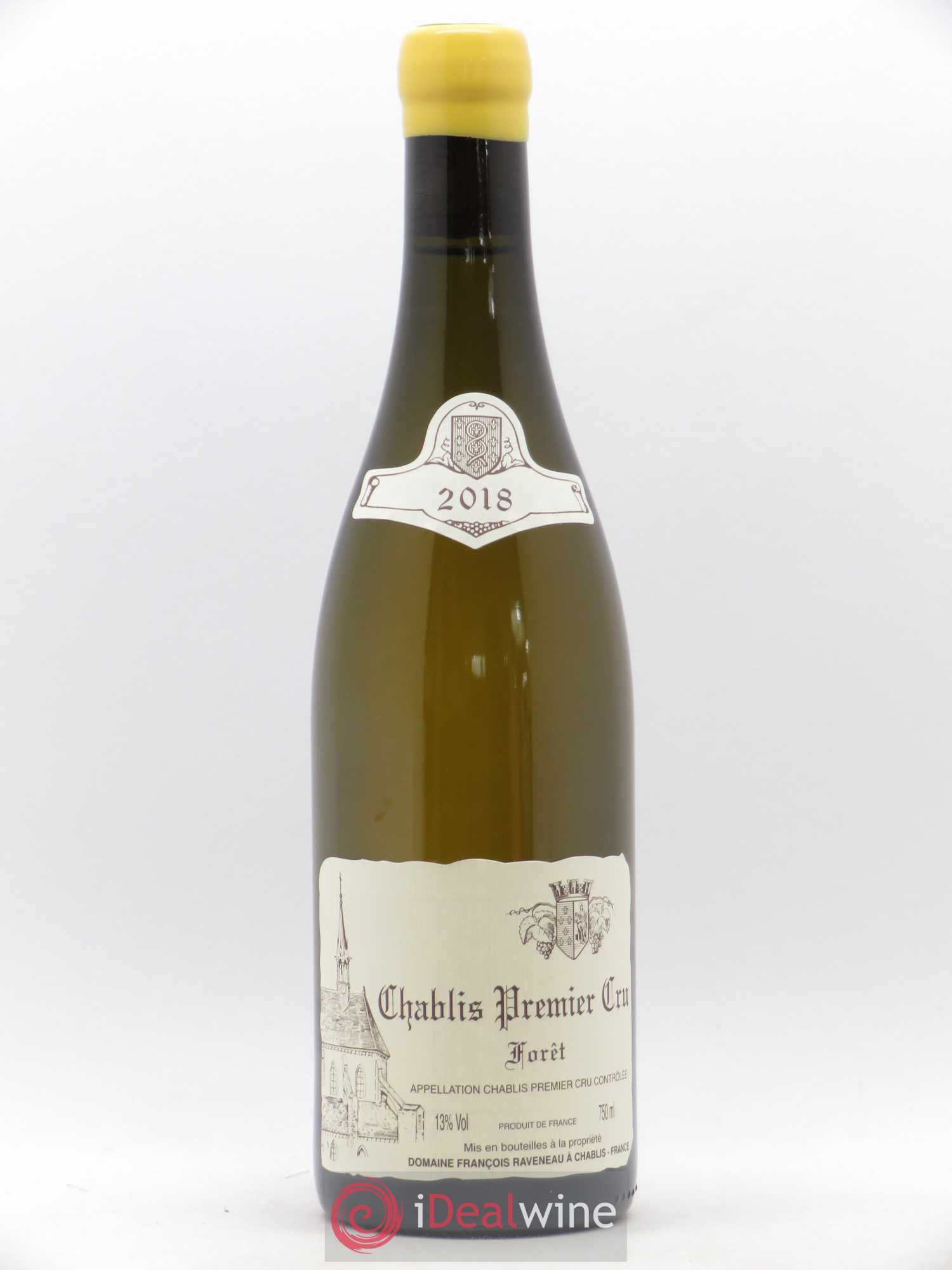 Chablis 1er Cru Forêt Raveneau (Domaine) 2018 - Lot de 1 bouteille - 0