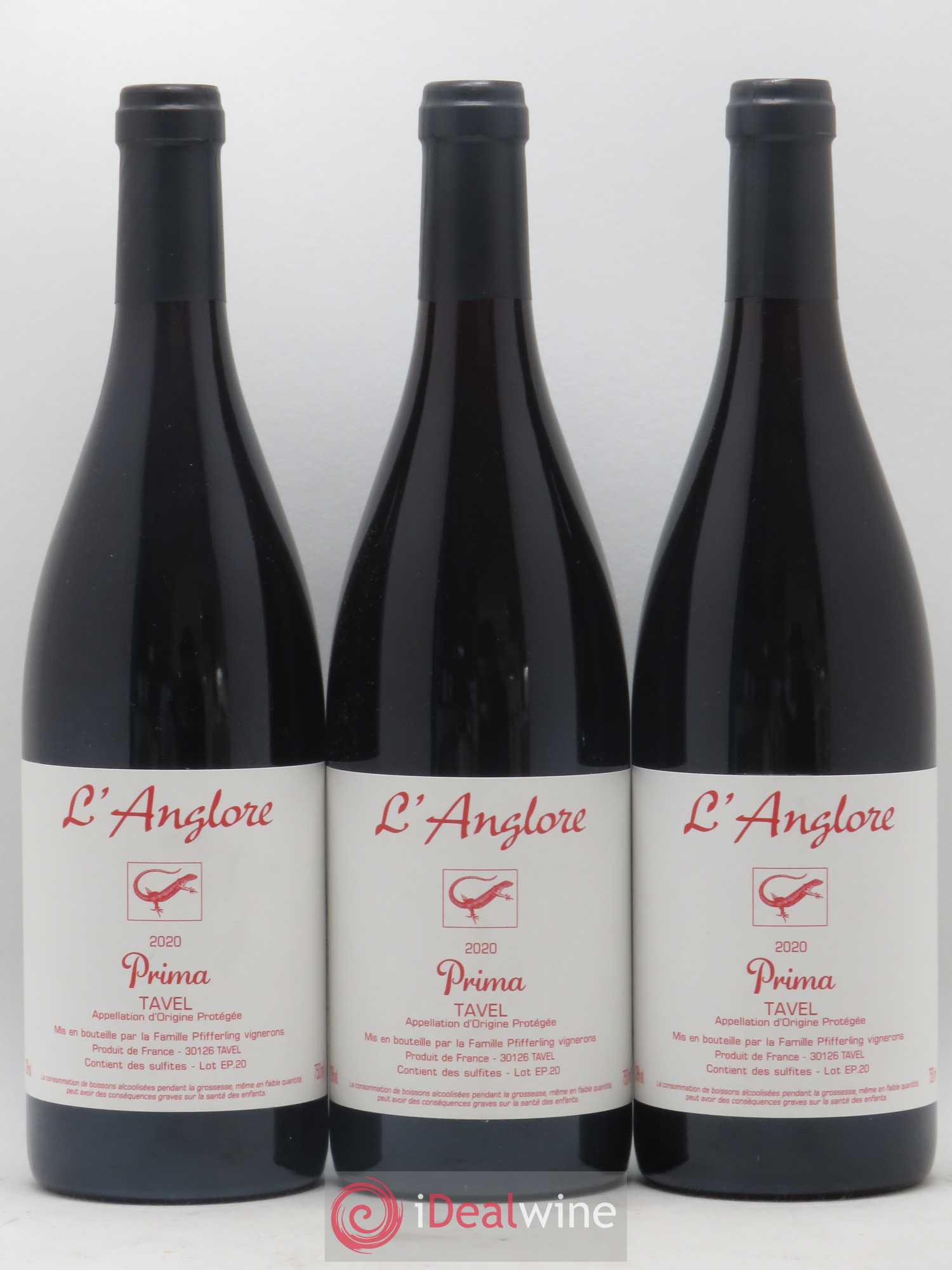 Tavel Prima L'Anglore 2020 - Posten von 6 Flaschen - 1
