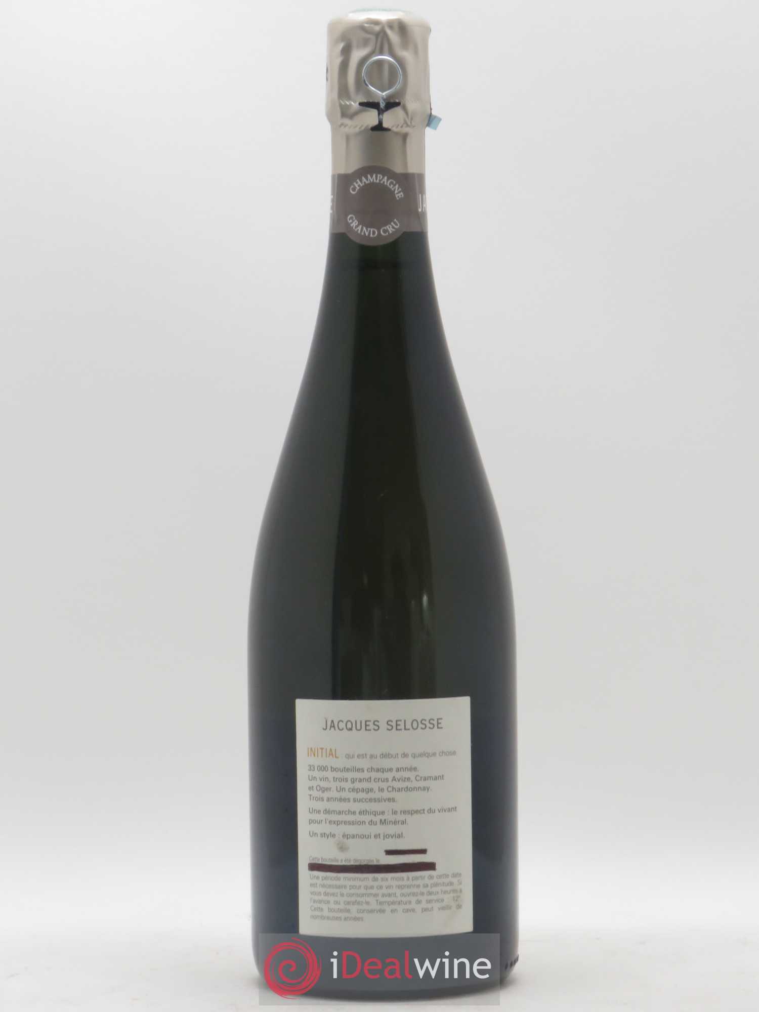 Initial Brut Jacques Selosse - Lot de 1 bouteille - 1