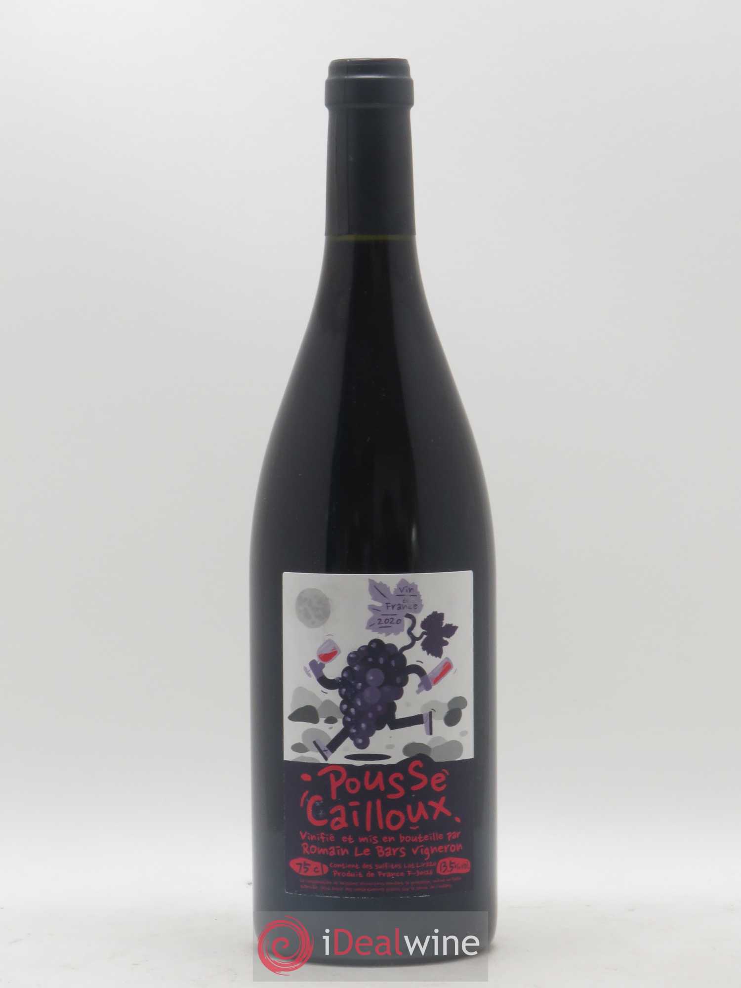 Vin de France Pousse Caillou Romain Le Bars 2020 - Posten von 1 Flasche - 0