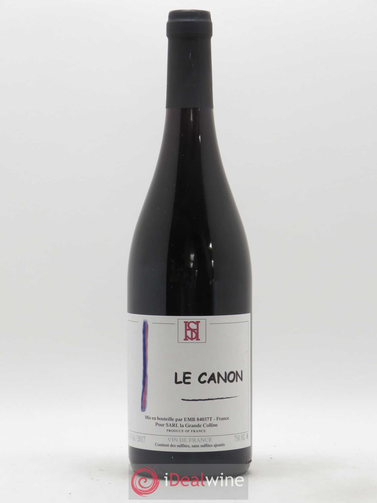 Vin de France Le Canon Hirotake Ooka - Domaine La Grande Colline 2017 - Lot de 1 bouteille - 0