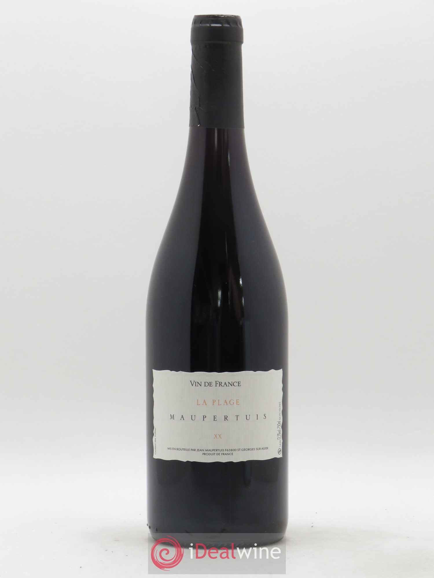 Vin de France La Plage Jean Maupertuis 2020 - Lot de 1 bouteille - 0