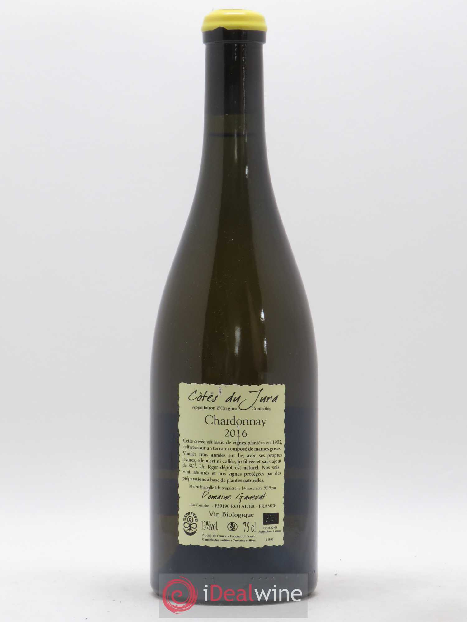 Côtes du Jura Les Chalasses Vieilles Vignes Jean-François Ganevat (Domaine) 2016 - Lotto di 1 bottiglia - 1