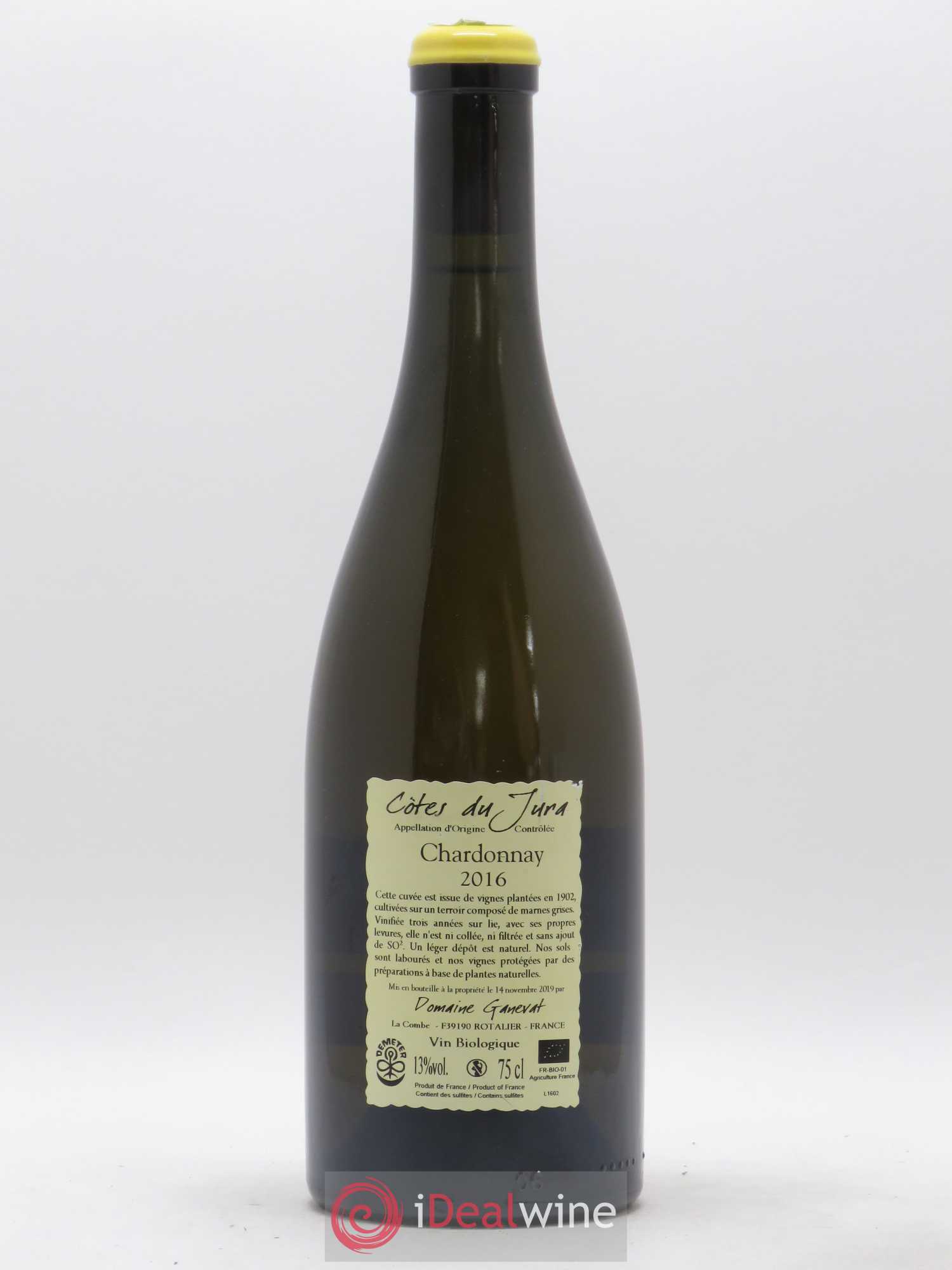 Côtes du Jura Les Chalasses Vieilles Vignes Jean-François Ganevat (Domaine) 2016 - Lot de 1 bouteille - 1