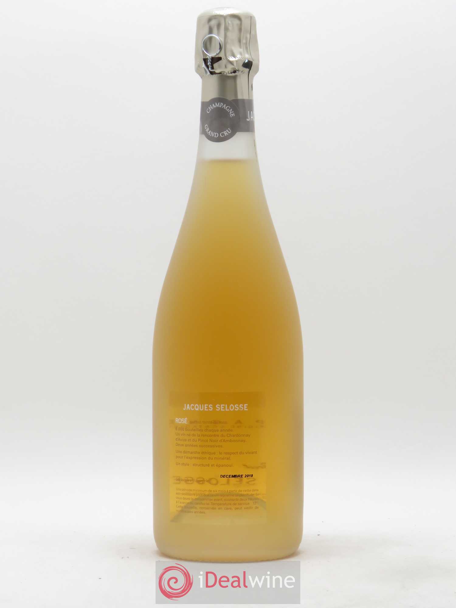 Rosé Brut Jacques Selosse - Lot de 1 bouteille - 1