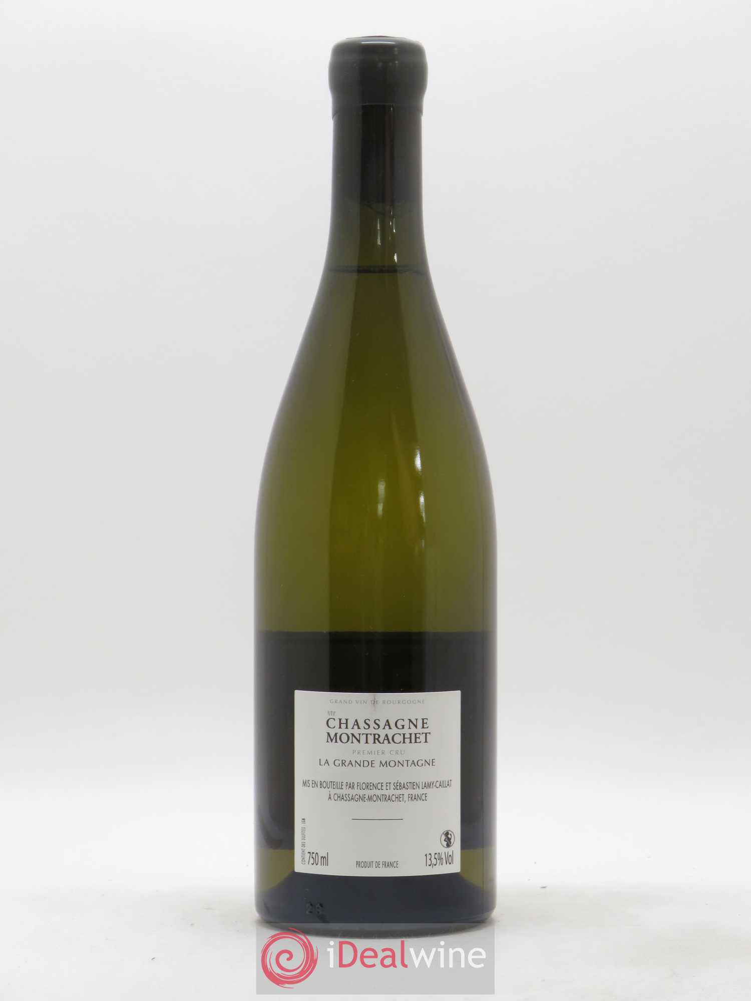 Chassagne-Montrachet 1er Cru La Grande Montagne Lamy-Caillat (Domaine) 2018 - Lot de 1 bouteille - 1