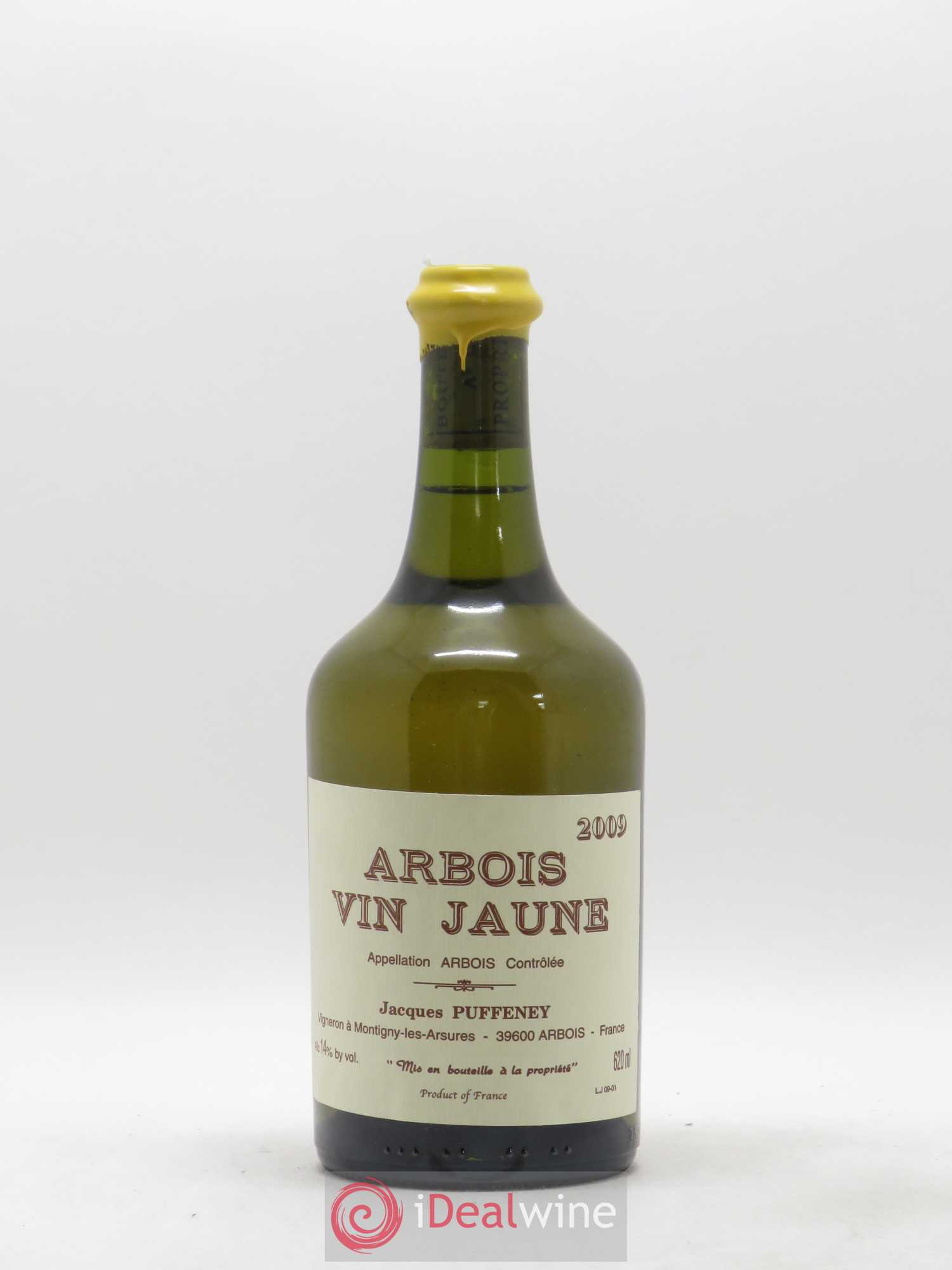 Arbois Vin Jaune Jacques Puffeney 2009 - Lot de 1 bouteille - 0