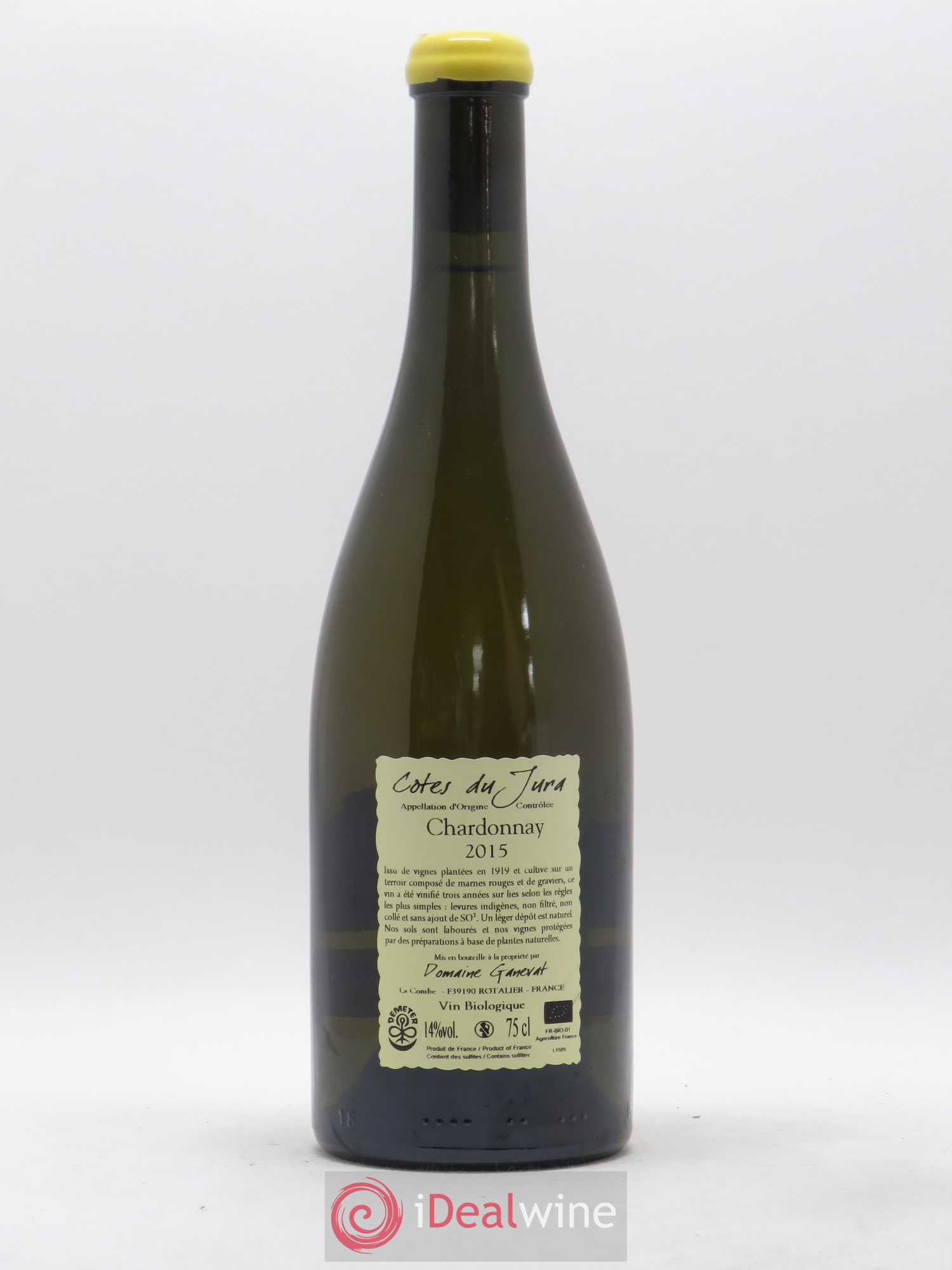 Côtes du Jura Les Grands Teppes Vieilles Vignes Jean-François Ganevat (Domaine) 2015 - Lot de 1 bouteille - 1