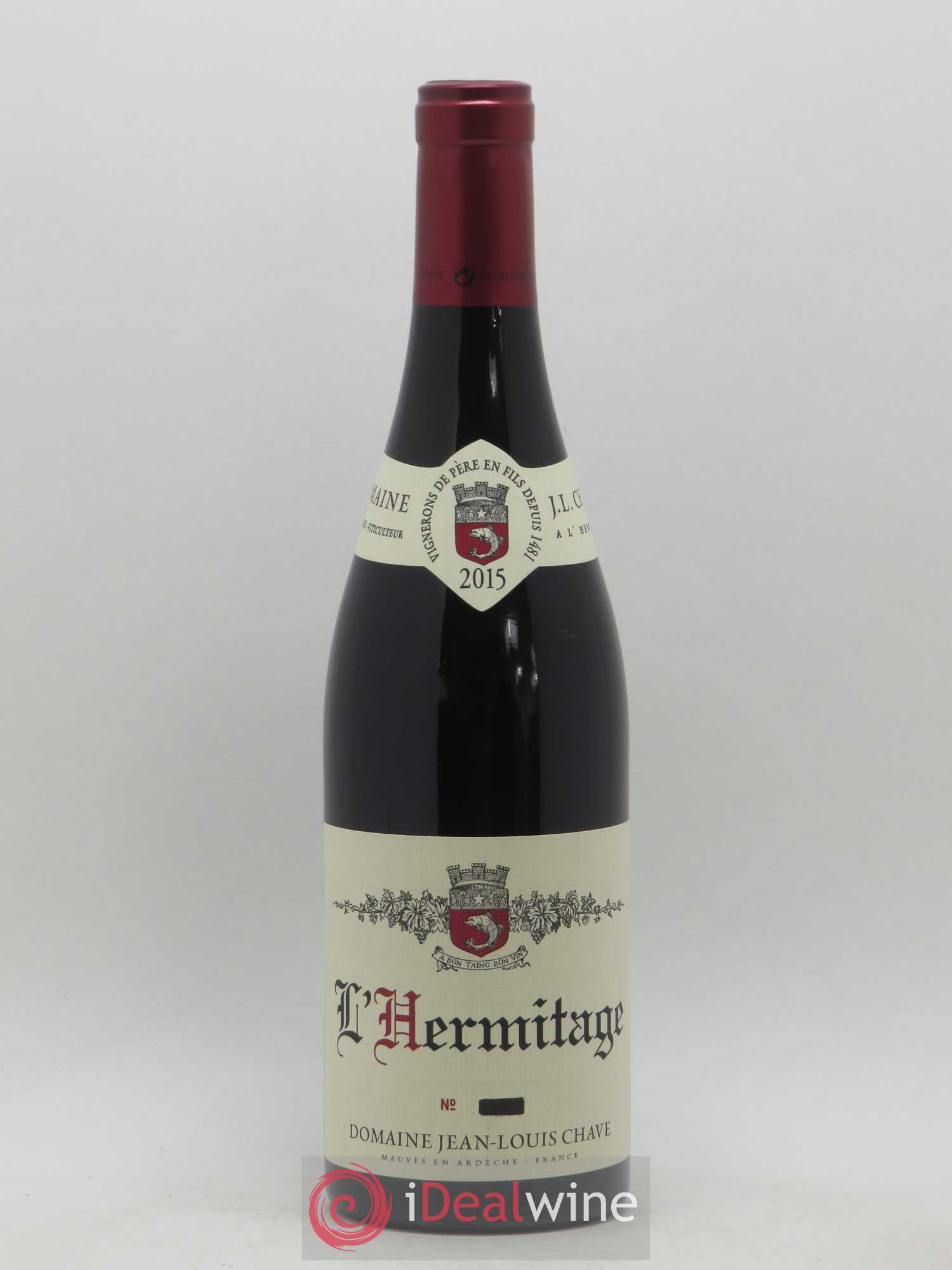 Hermitage Jean-Louis Chave 2015 - Lot de 1 bouteille - 0