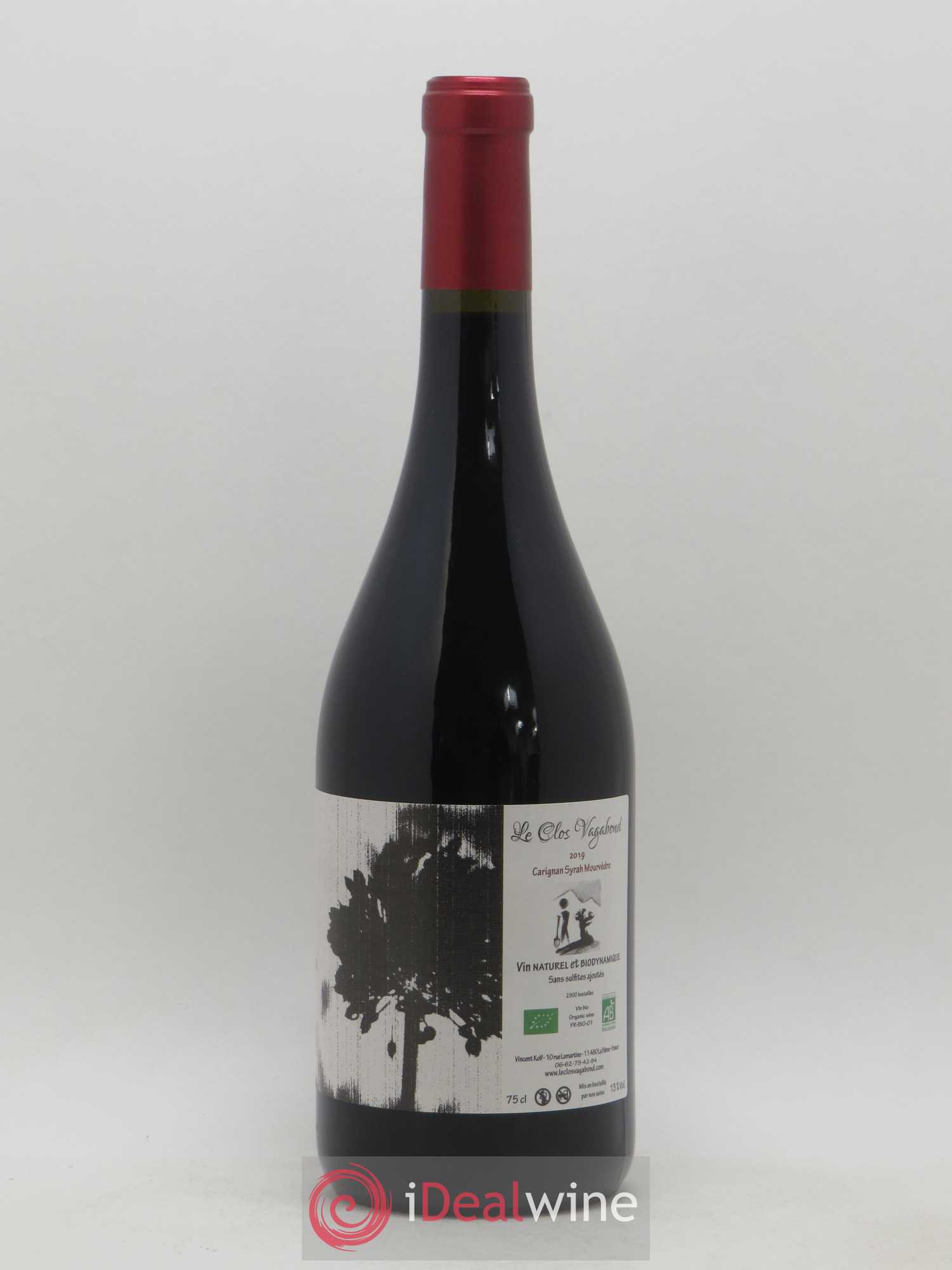 Vin de France Clos vagabond Mosyca (sans prix de réserve) 2019 - Posten von 1 Flasche - 1