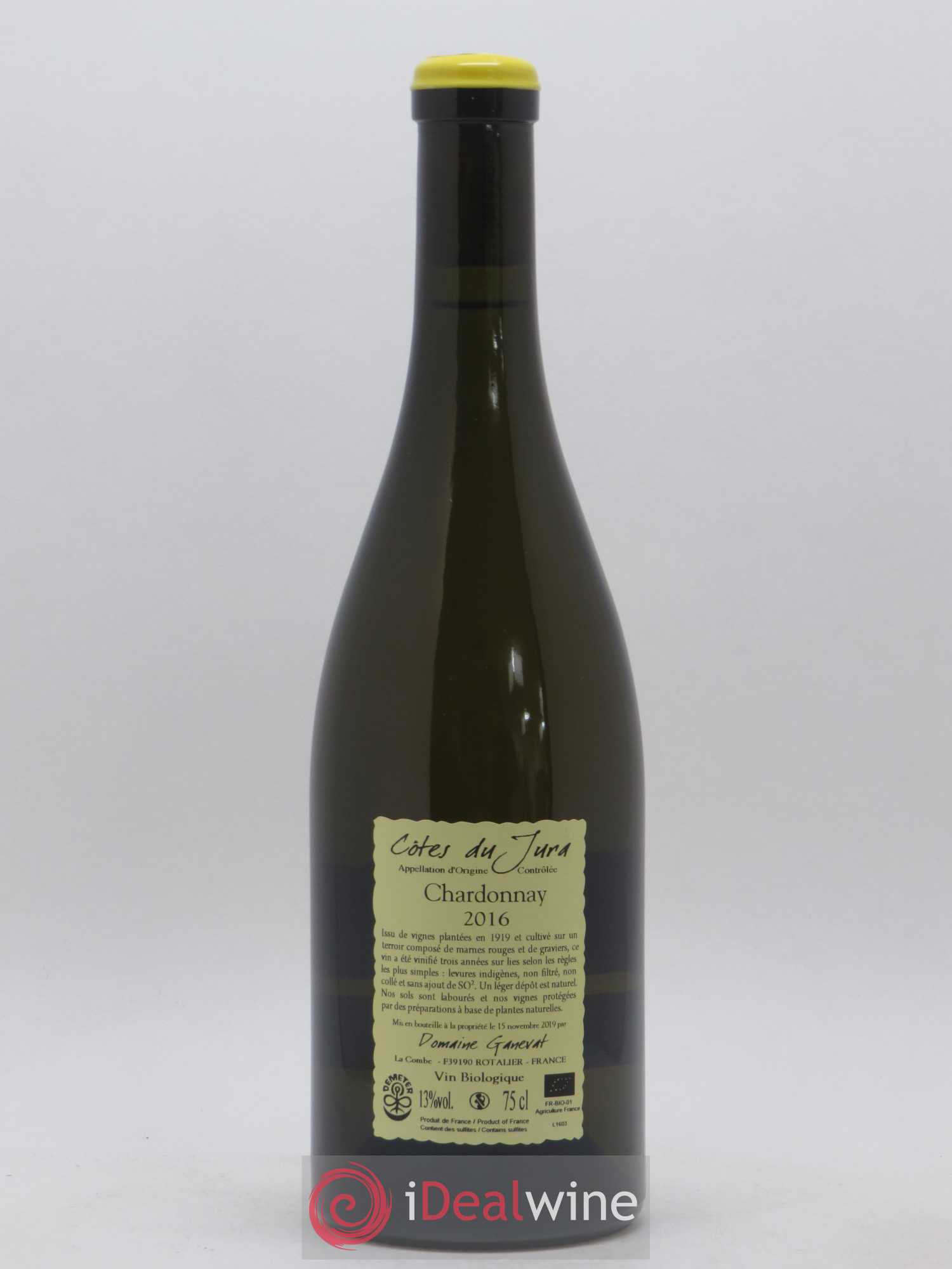 Côtes du Jura Les Grands Teppes Vieilles Vignes Jean-François Ganevat (Domaine) 2016 - Lot de 1 bouteille - 1