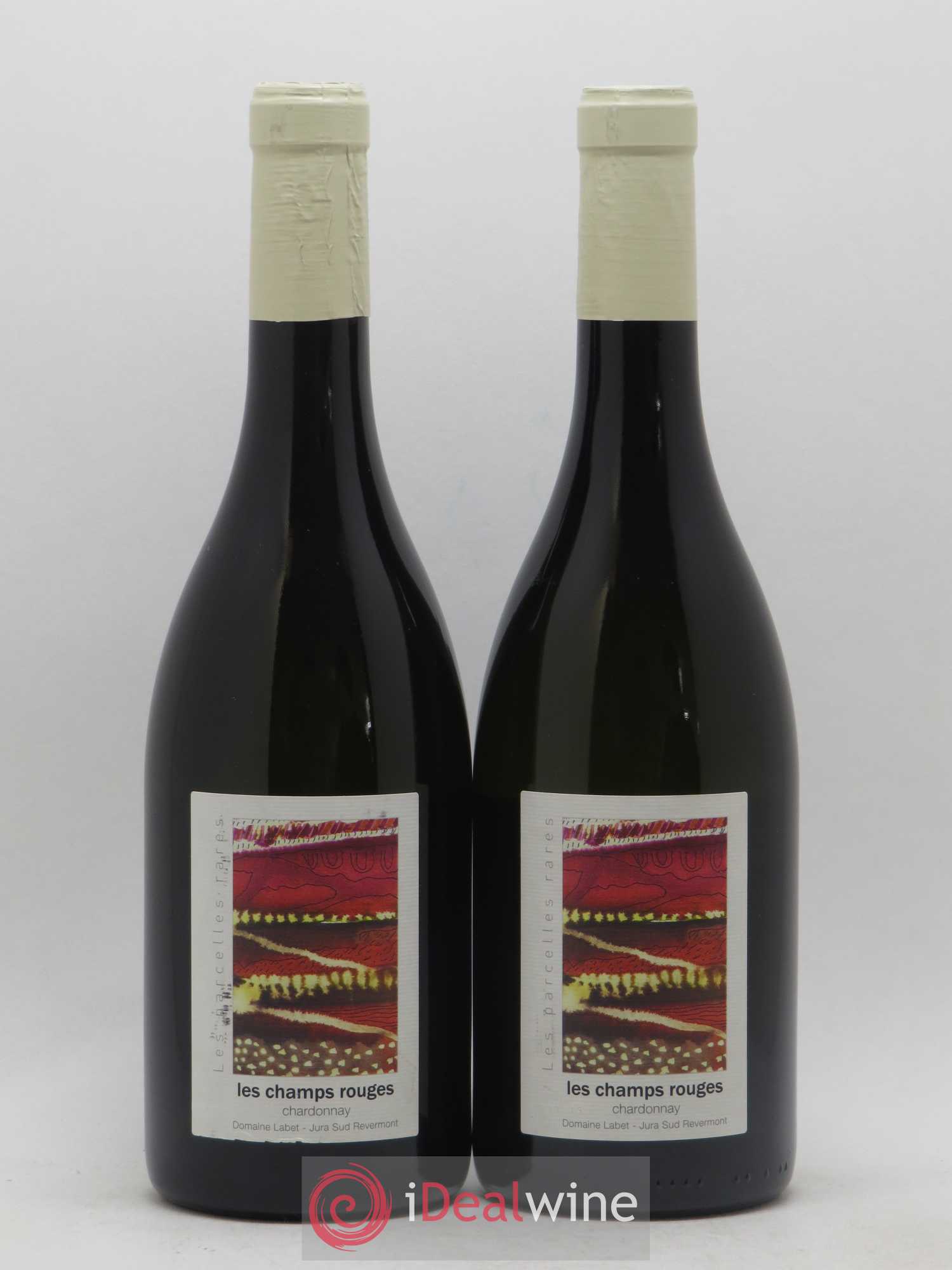 Côtes du Jura Chardonnay Les Champs Rouges Romain - Julien - Charline Labet 2015 - Posten von 2 Flaschen - 0