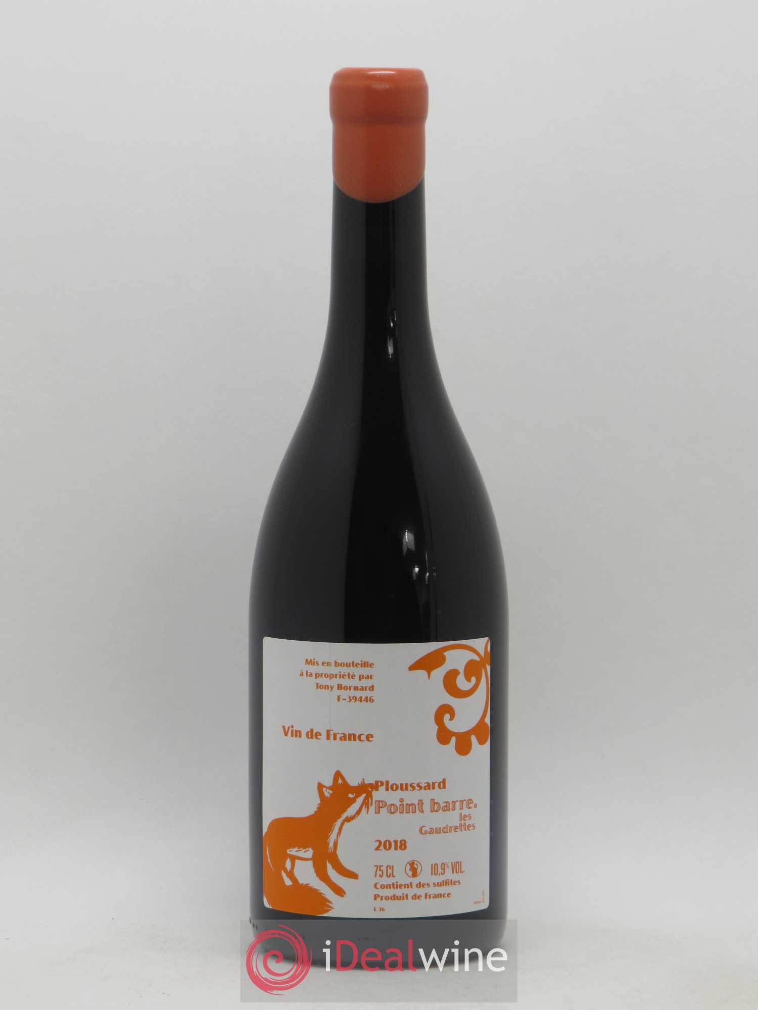Arbois-Pupillin Ploussard Point Barre Bornard 2018 - Lot de 1 bouteille - 0