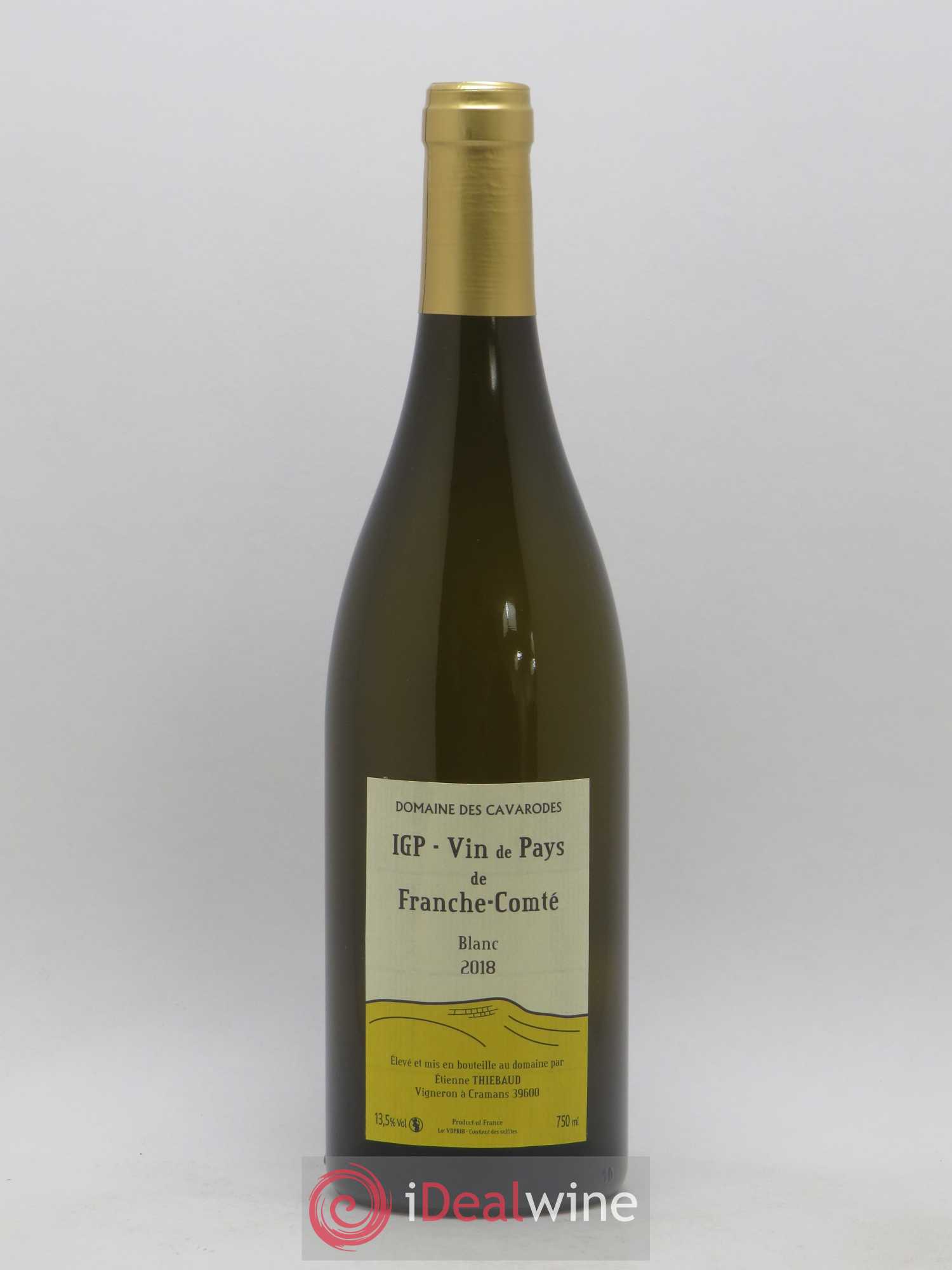 Vin de France IGP Franche Comté Domaine des Cavarodes 2018 - Posten von 1 Flasche - 0