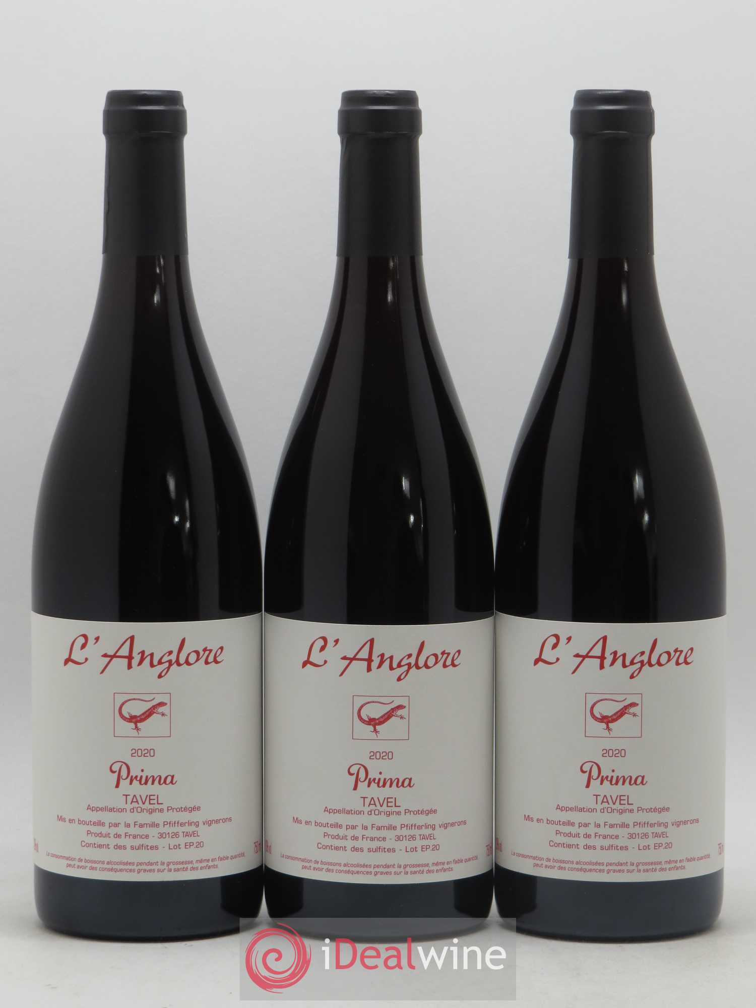 Vin de France Prima L'Anglore 2020 - Lot de 6 bouteilles - 1