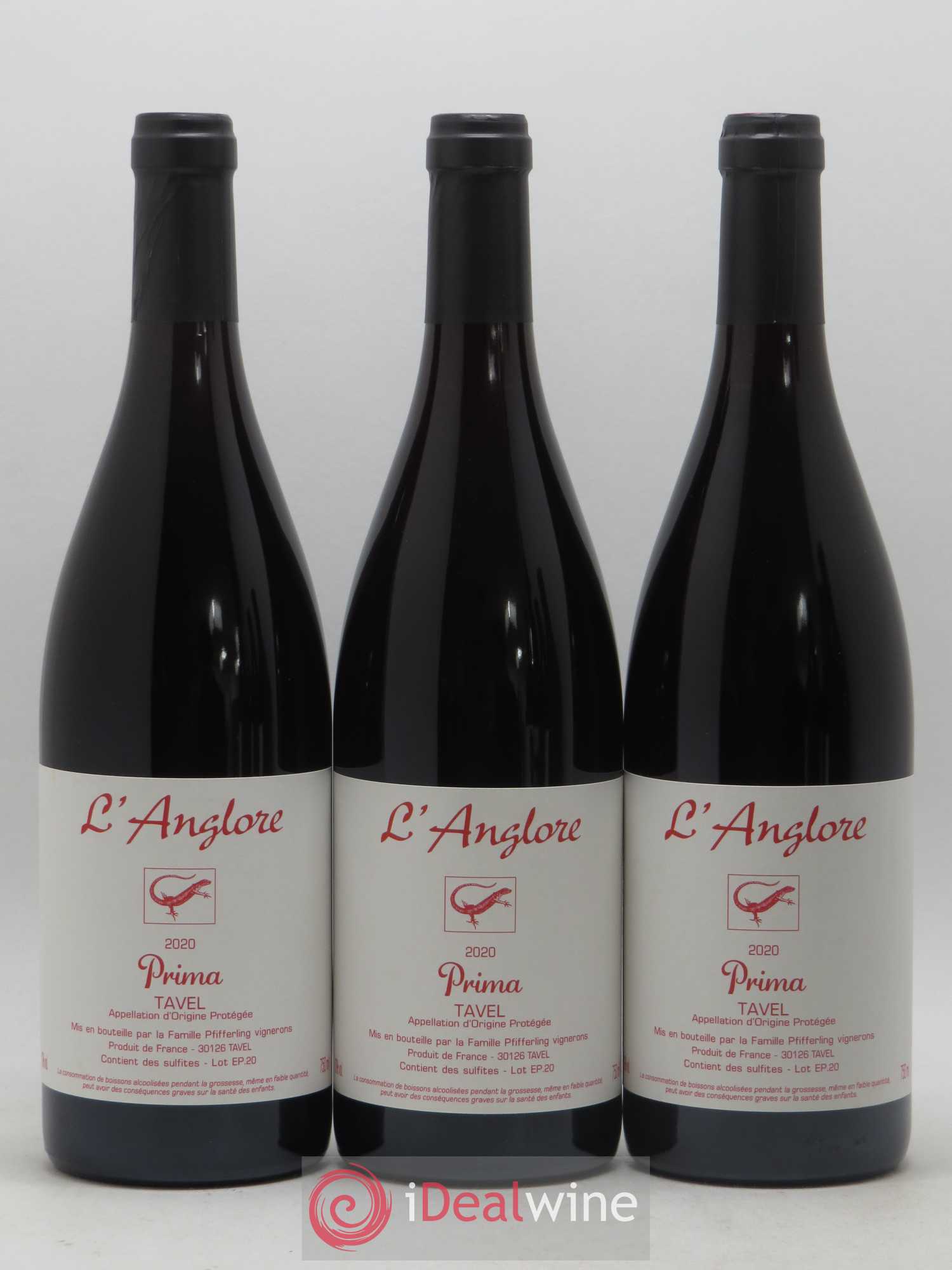 Vin de France Prima L'Anglore 2020 - Lot de 6 bouteilles - 2