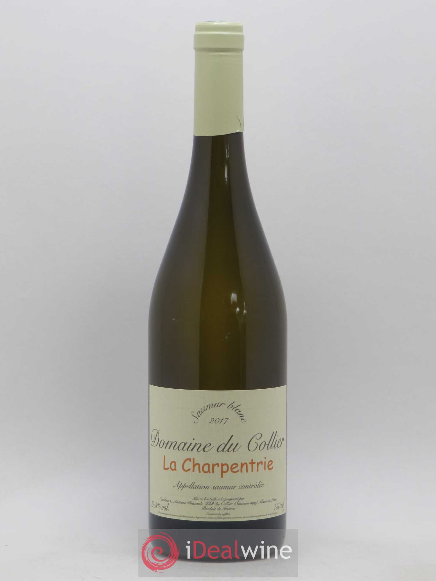 Saumur La Charpentrie Domaine du Collier 2017 - Lot de 1 bouteille - 0