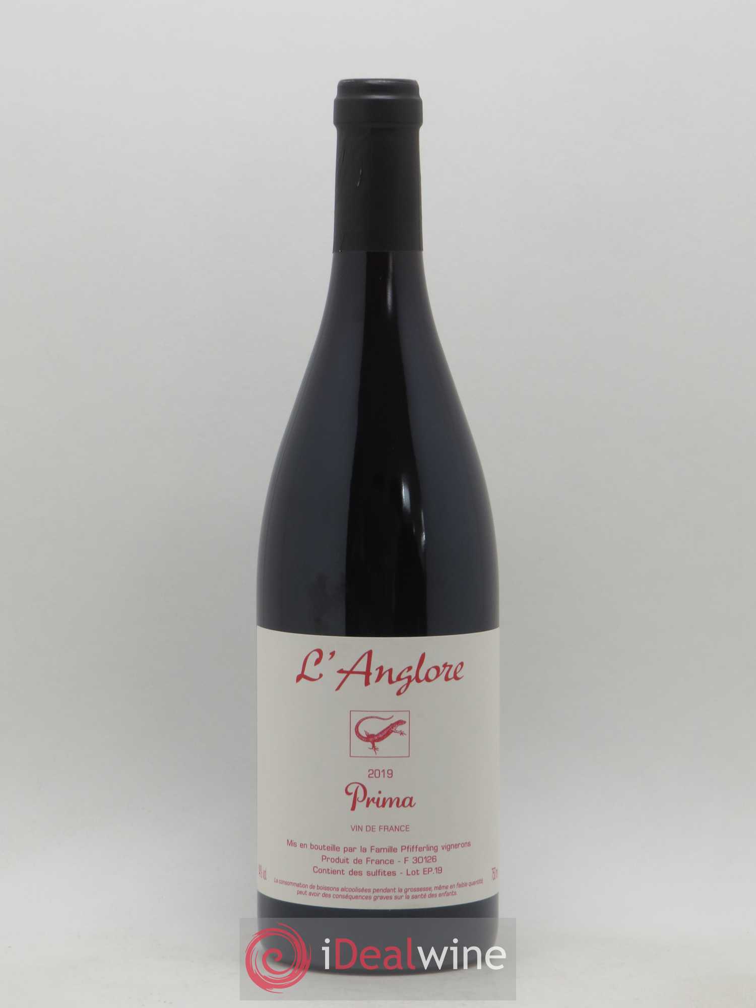 Vin de France Prima L'Anglore 2019 - Lot de 1 bouteille - 0