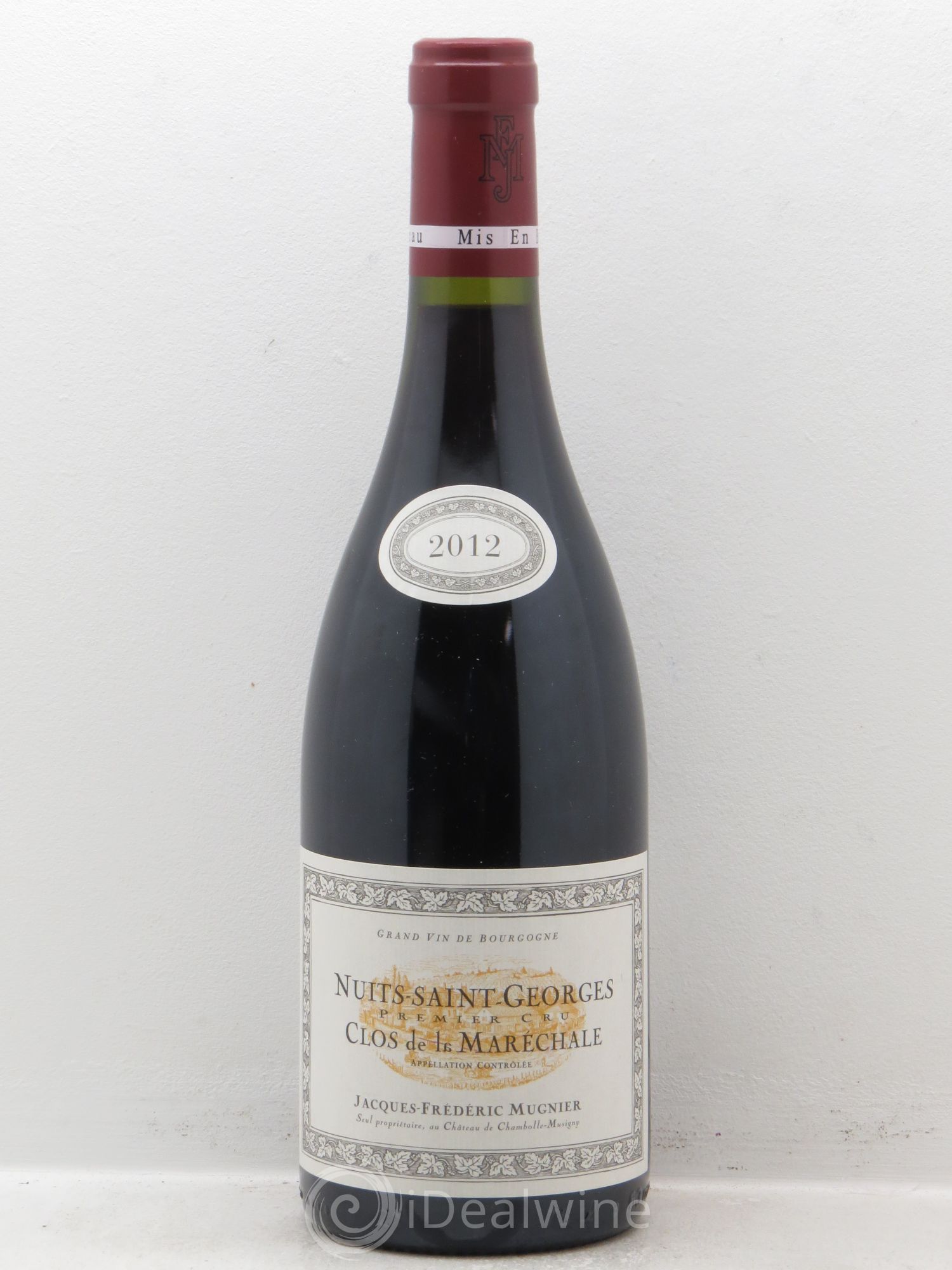 Nuits-Saint-Georges 1er Cru Clos de La Maréchale Jacques-Frédéric Mugnier 2012 - Lot de 1 bouteille - 0
