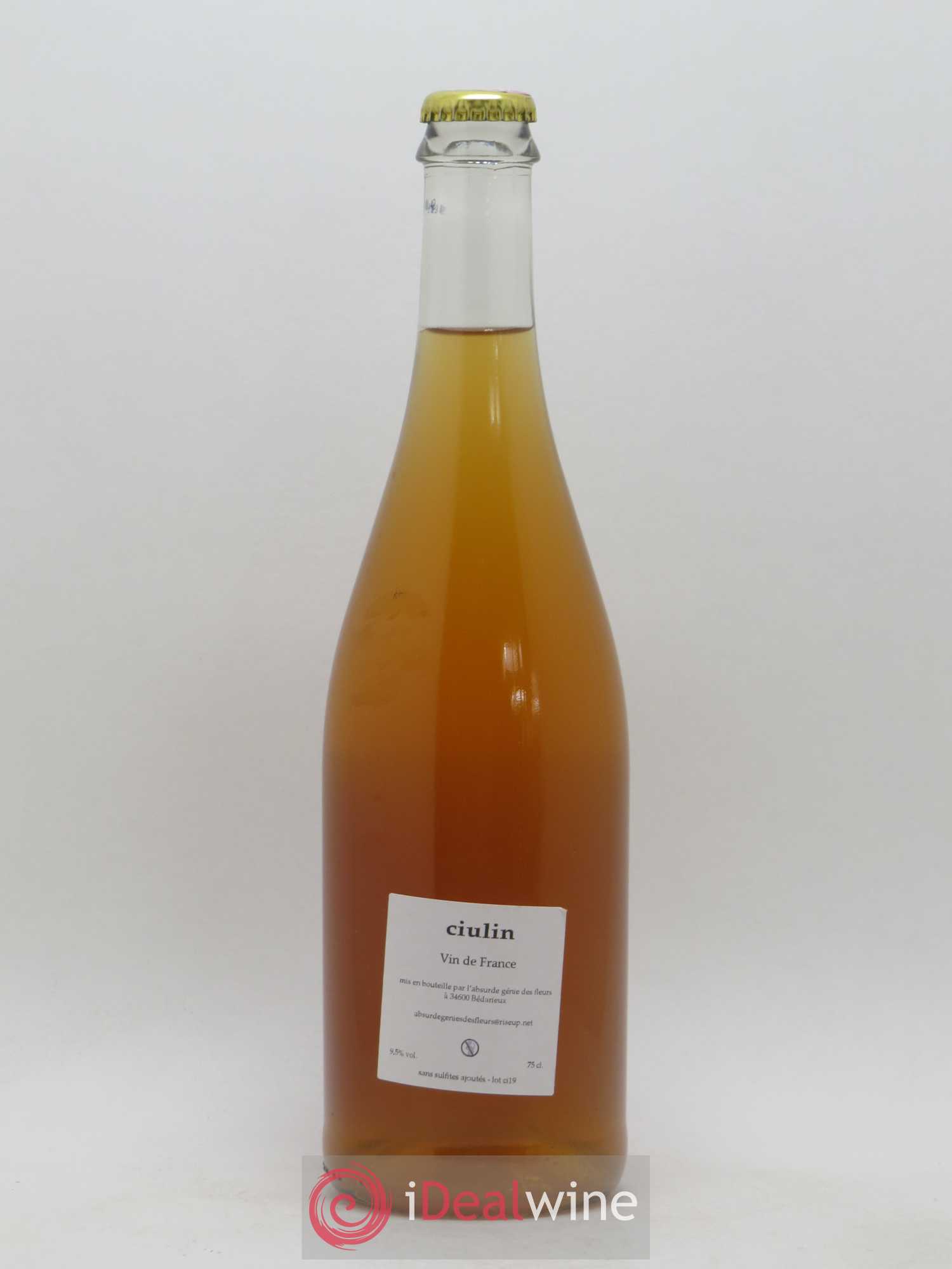 Vin de France Ciulin L'absurde génie des Fleurs (sans prix de réserve) 2019 - Posten von 1 Flasche - 1