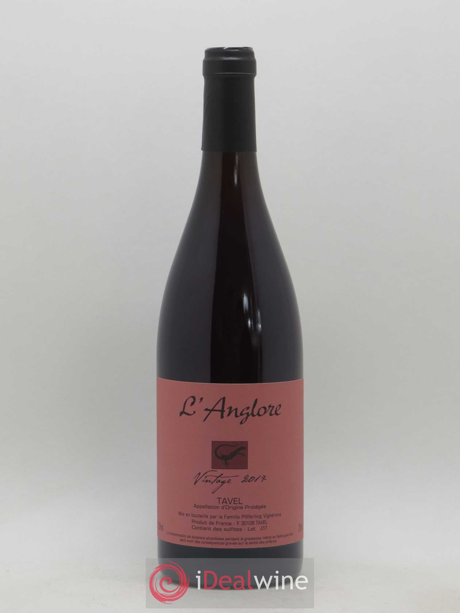 Tavel Vintage L'Anglore 2017 - Lot de 1 bouteille - 0