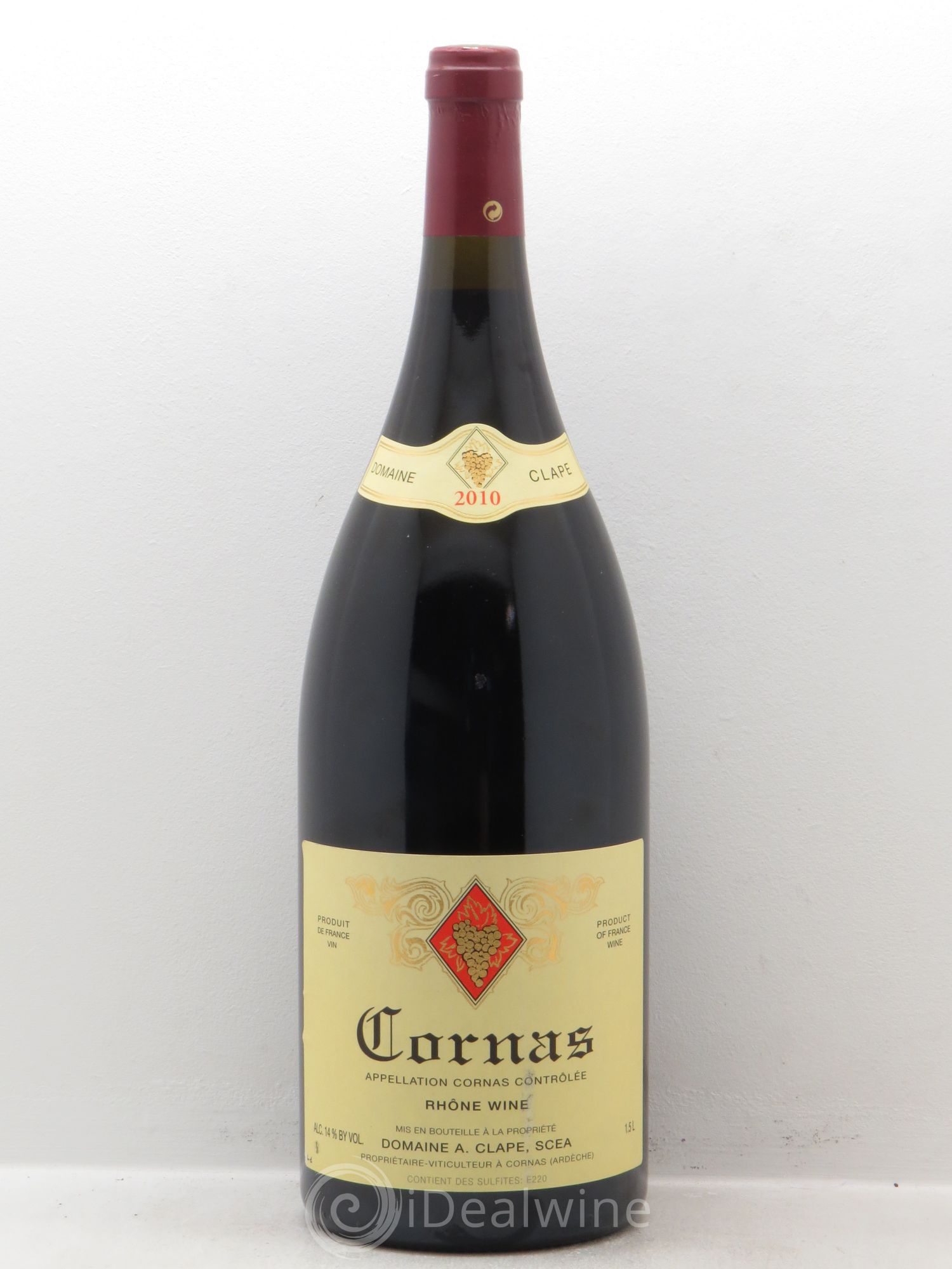 Cornas Auguste Clape 2010 - Posten von 1 Magnum - 0