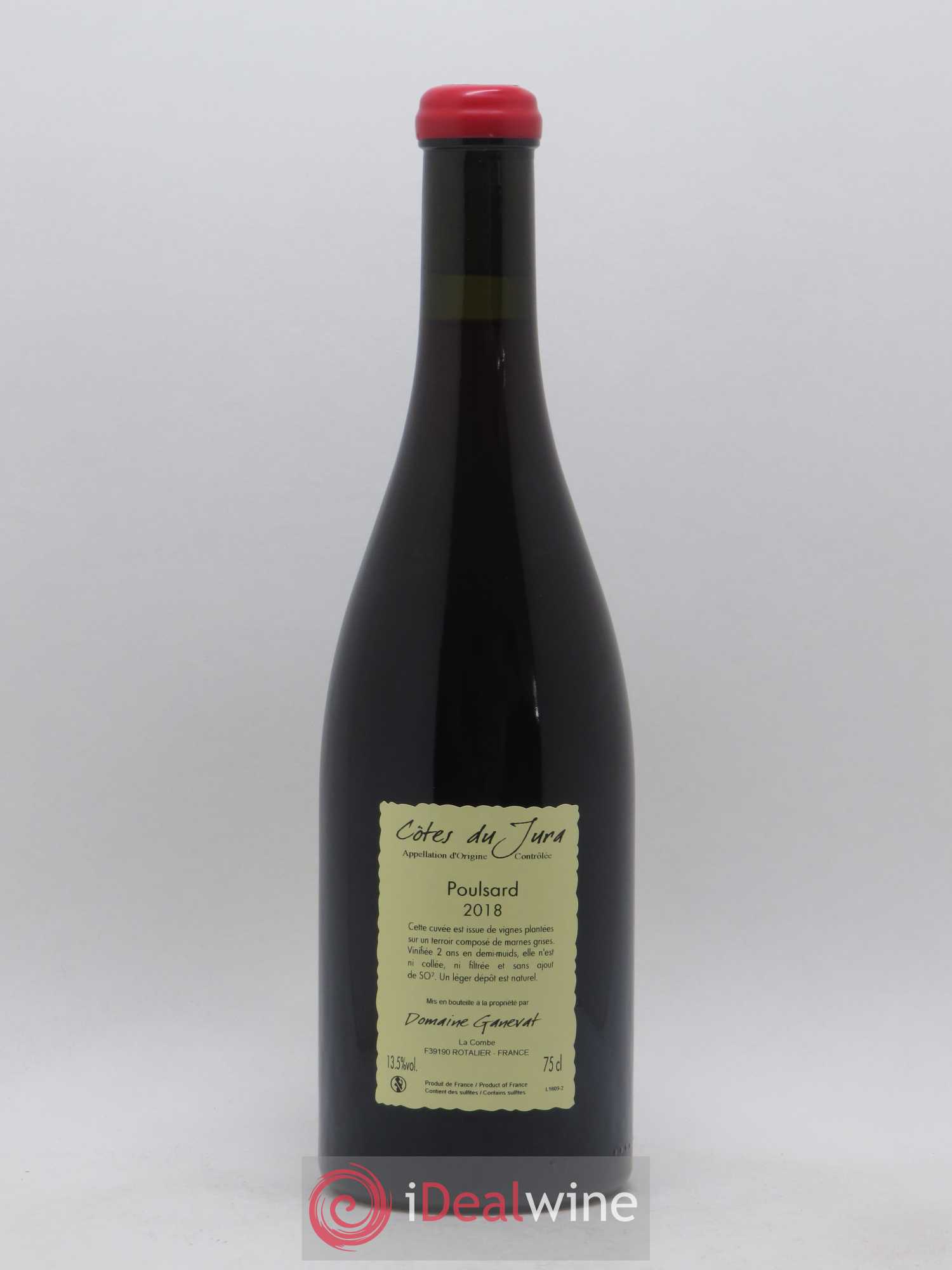Côtes du Jura Les Chalasses Vieilles Vignes Poulsard Jean-François Ganevat (Domaine) 2018 - Lot de 1 bouteille - 1