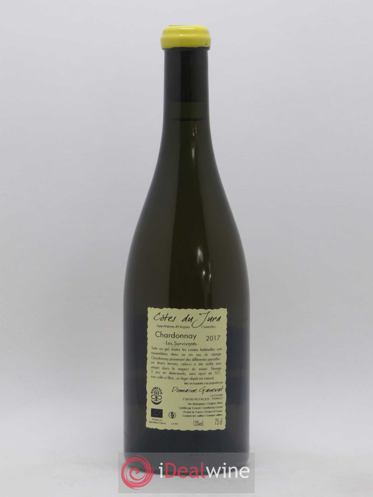 Côtes du Jura Les Survivants Jean-François Ganevat (Domaine) 2017 - Lot de 1 bouteille - 1