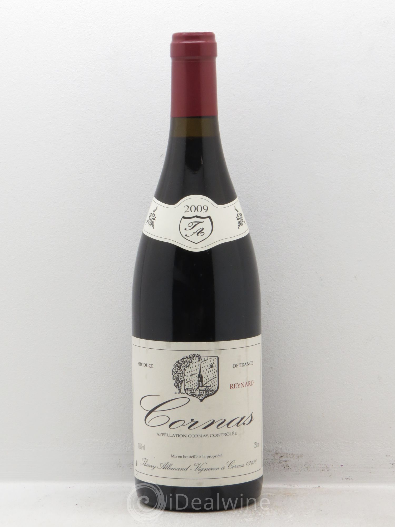 Cornas Thierry Allemand Reynard 2009 - Lot de 1 bouteille - 0