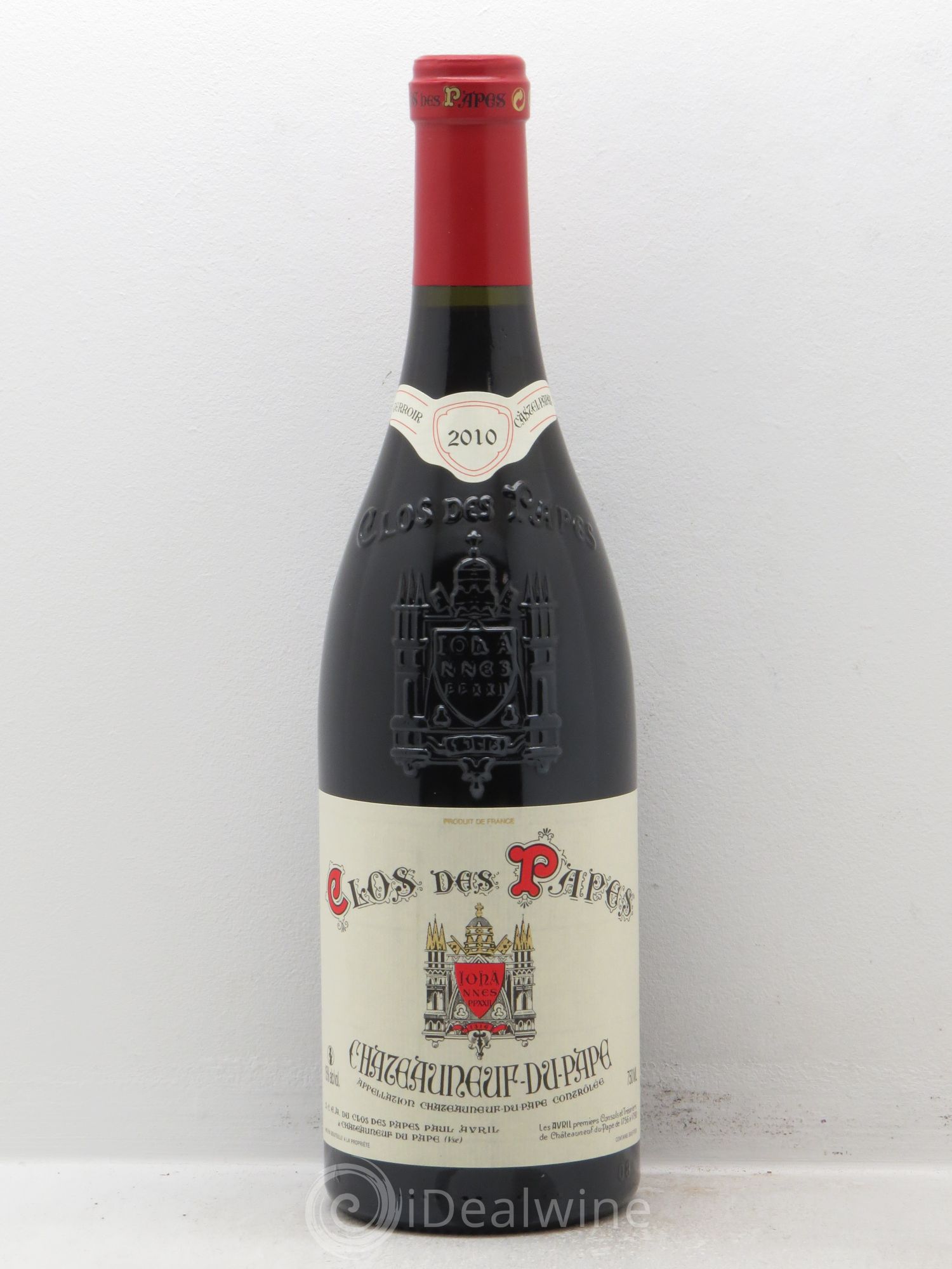 Châteauneuf-du-Pape Clos des Papes - Paul Avril 2010 - Lot de 1 bouteille - 0