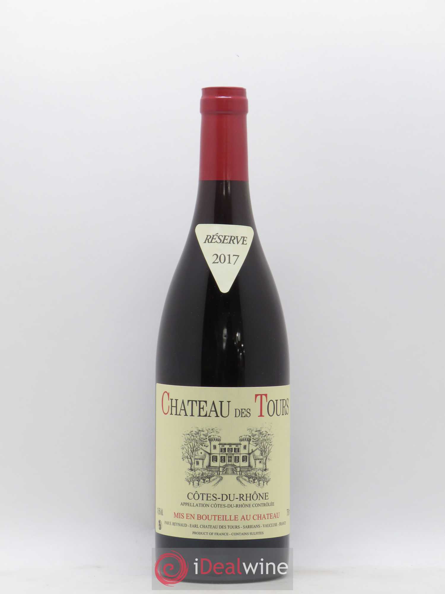 Côtes-du-Rhône Château des Tours Emmanuel Reynaud 2017 - Lot de 1 bouteille - 0