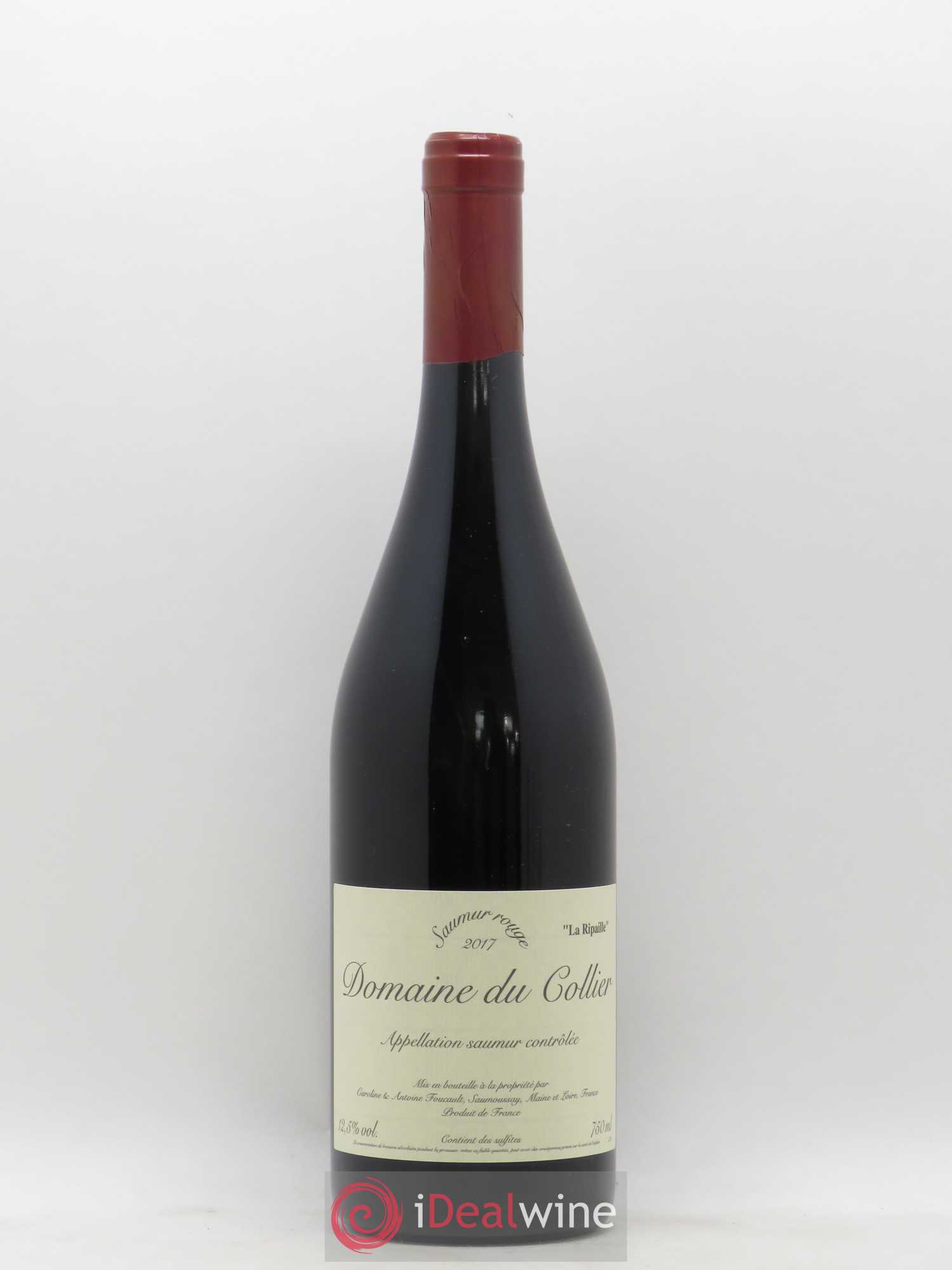 Saumur La Ripaille Domaine du Collier 2017 - Lot de 1 bouteille - 0