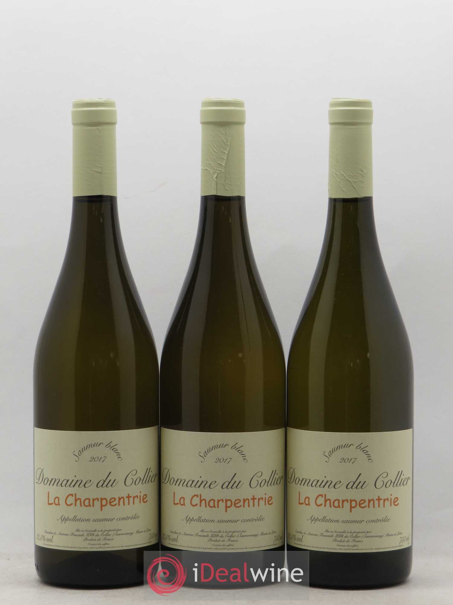 Saumur La Charpentrie Domaine du Collier 2017 - Lot de 6 bouteilles - 2