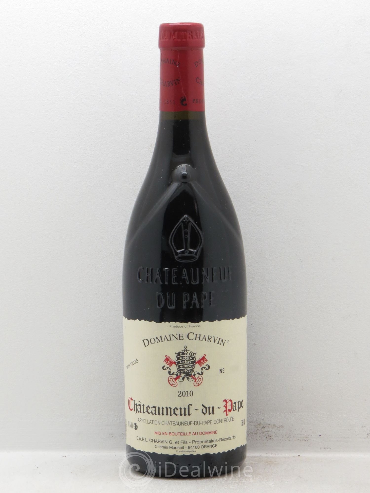 Châteauneuf-du-Pape Charvin (Domaine) 2010 - Lot de 1 bouteille - 0