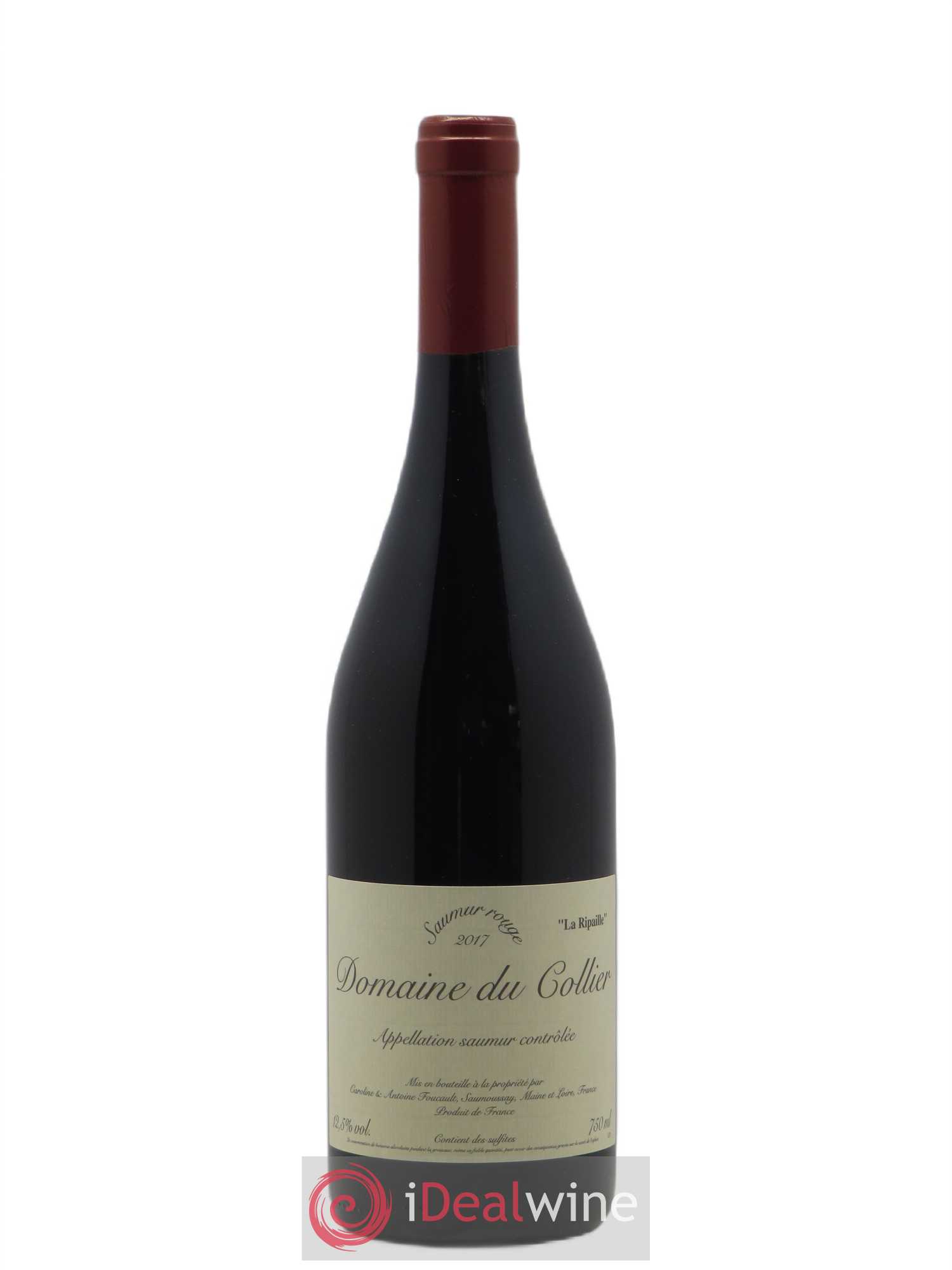 Saumur La Ripaille Domaine du Collier 2017 - Lot de 1 bouteille - 0