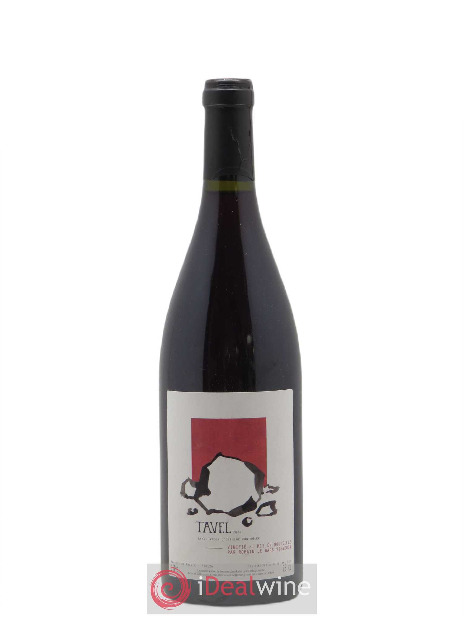 Tavel Romain Le Bars 2020 - Lot de 1 bouteille - 0