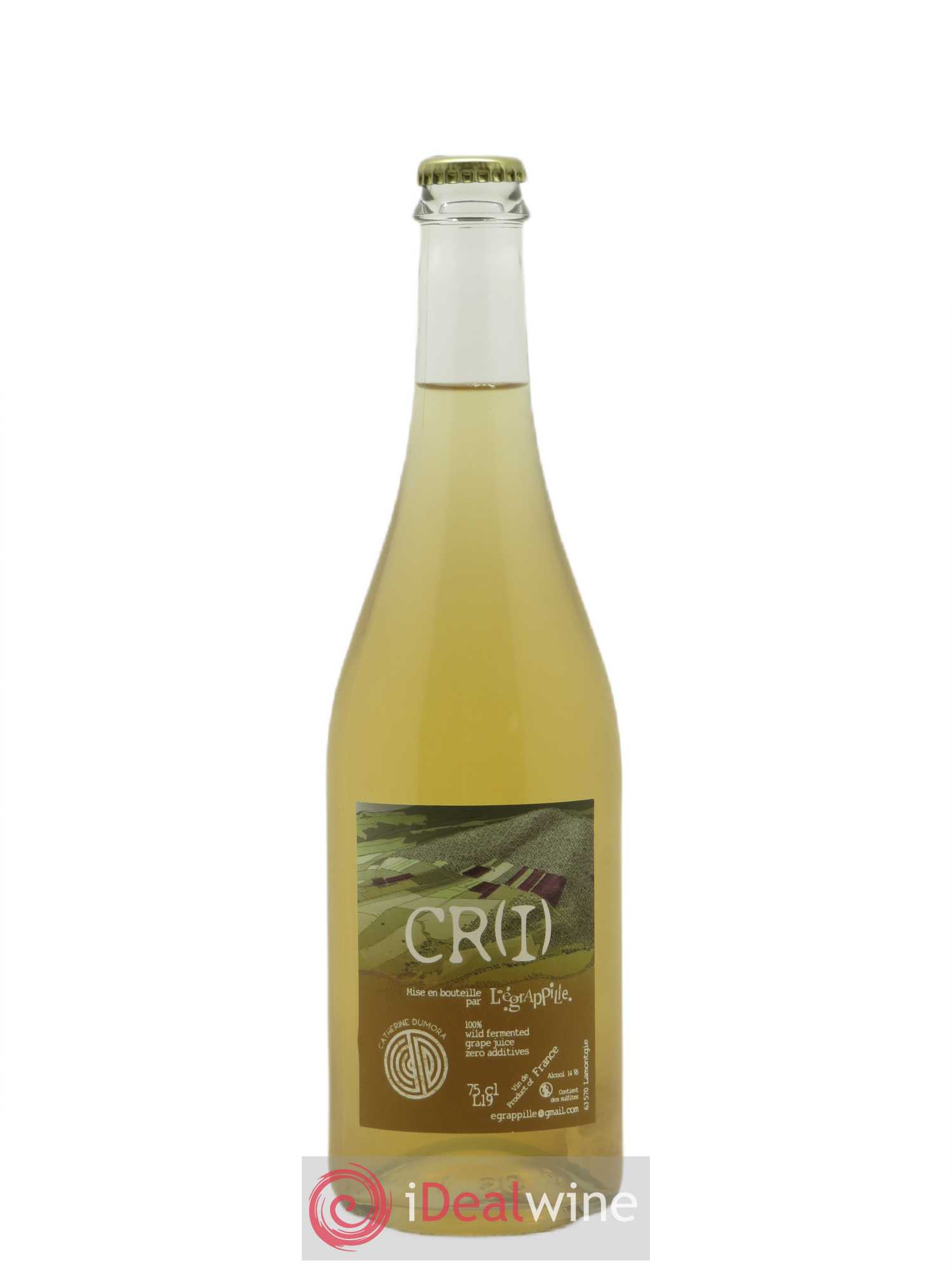Vin de France Auvergne Cri L'Egrapille Catherine Dumora 2019 - Posten von 1 Flasche - 0