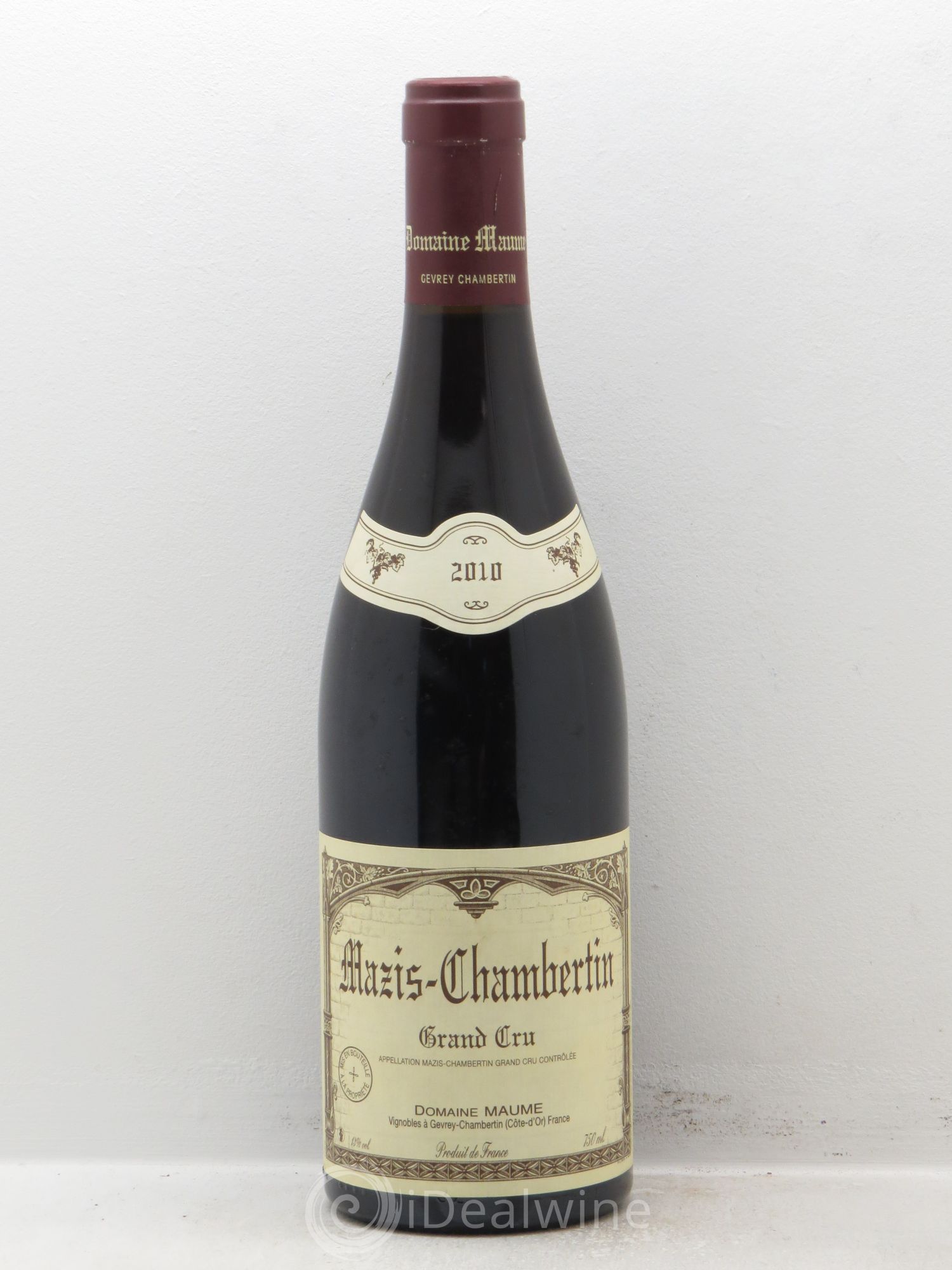 Mazis-Chambertin Grand Cru 2010 - Lot de 1 bouteille - 0
