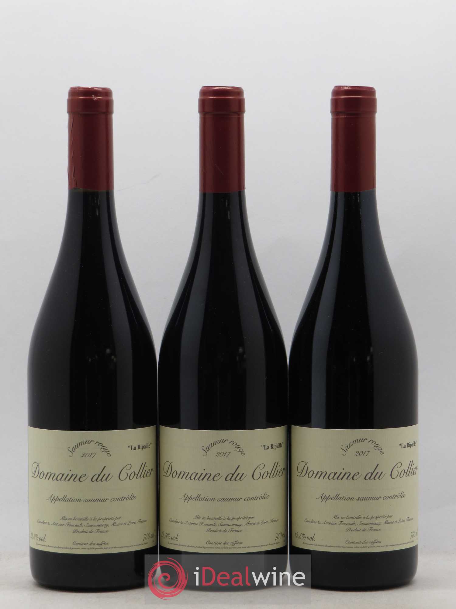 Saumur La Ripaille Domaine du Collier 2017 - Lot de 6 bouteilles - 2
