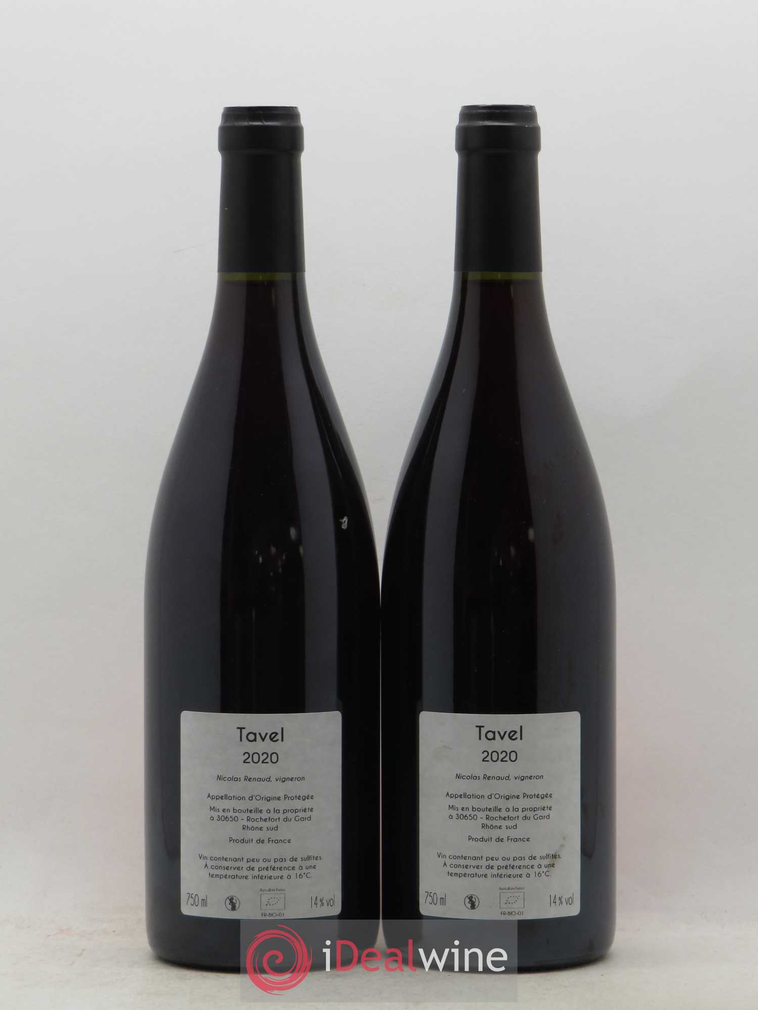 Tavel Clos des Grillons 2020 - Lot de 2 bouteilles - 1