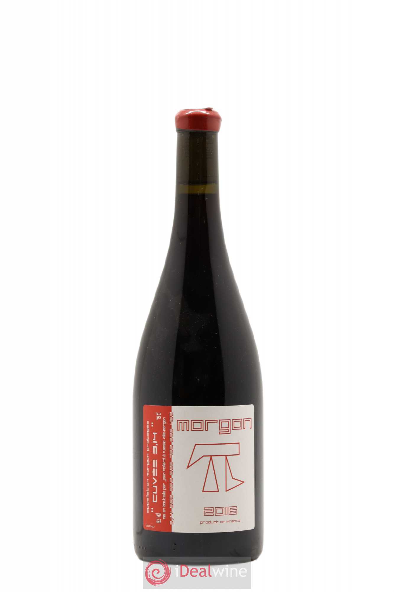 Morgon 3.14 Jean Foillard 2016 - Lot de 1 bouteille - 0