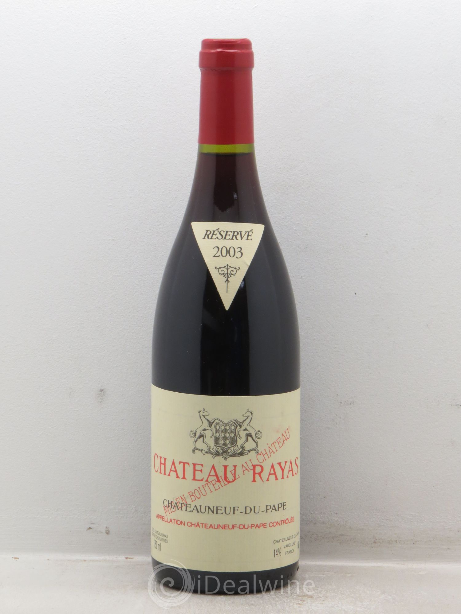 Châteauneuf-du-Pape Château Rayas Emmanuel Reynaud 2003 - Lot de 1 bouteille - 0