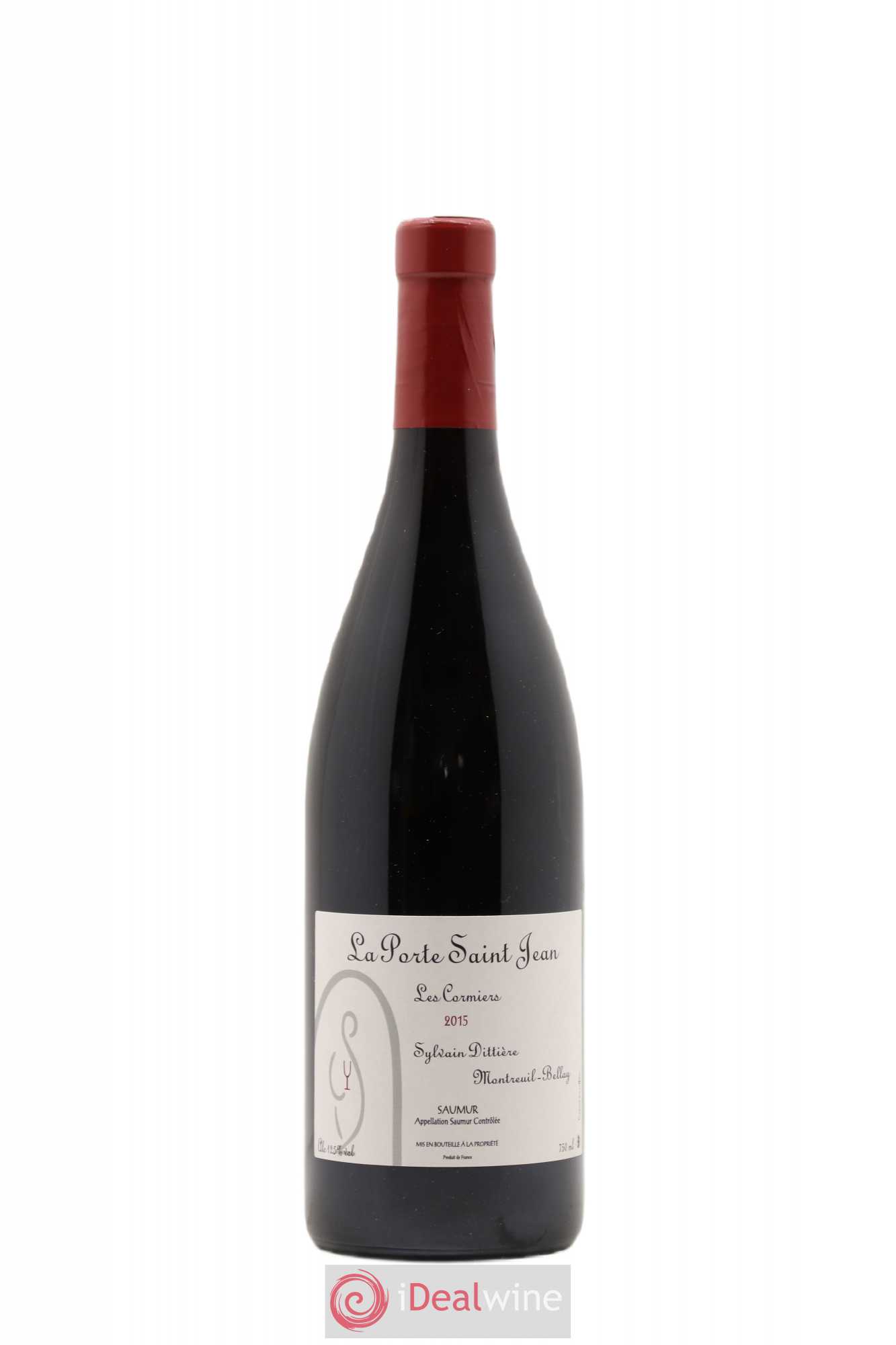 Saumur Les Cormiers La Porte Saint Jean 2015 - Lot de 1 bouteille - 0