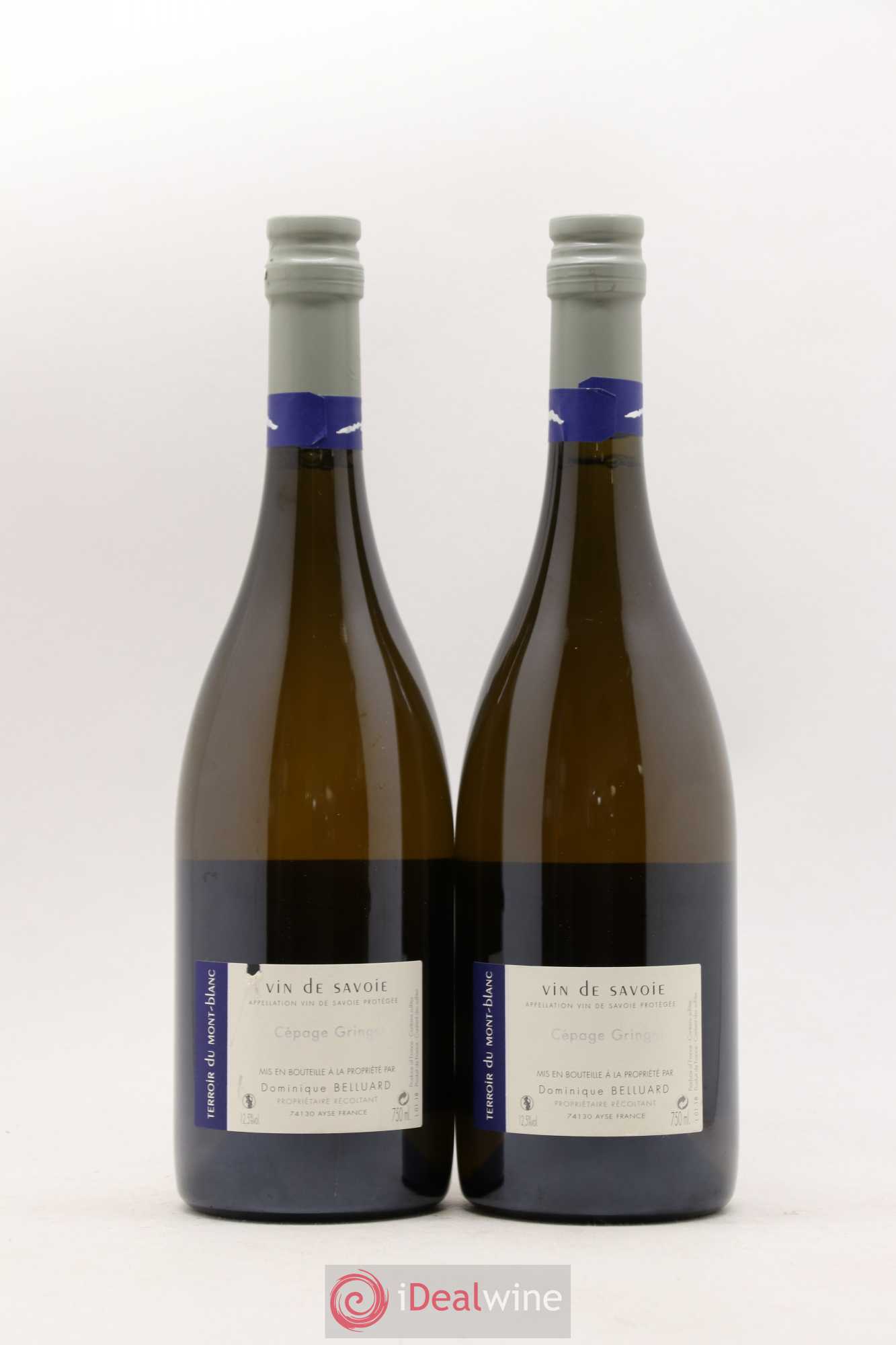 Vin de Savoie Les Alpes Domaine Belluard 2018 - Lot de 2 bouteilles - 1