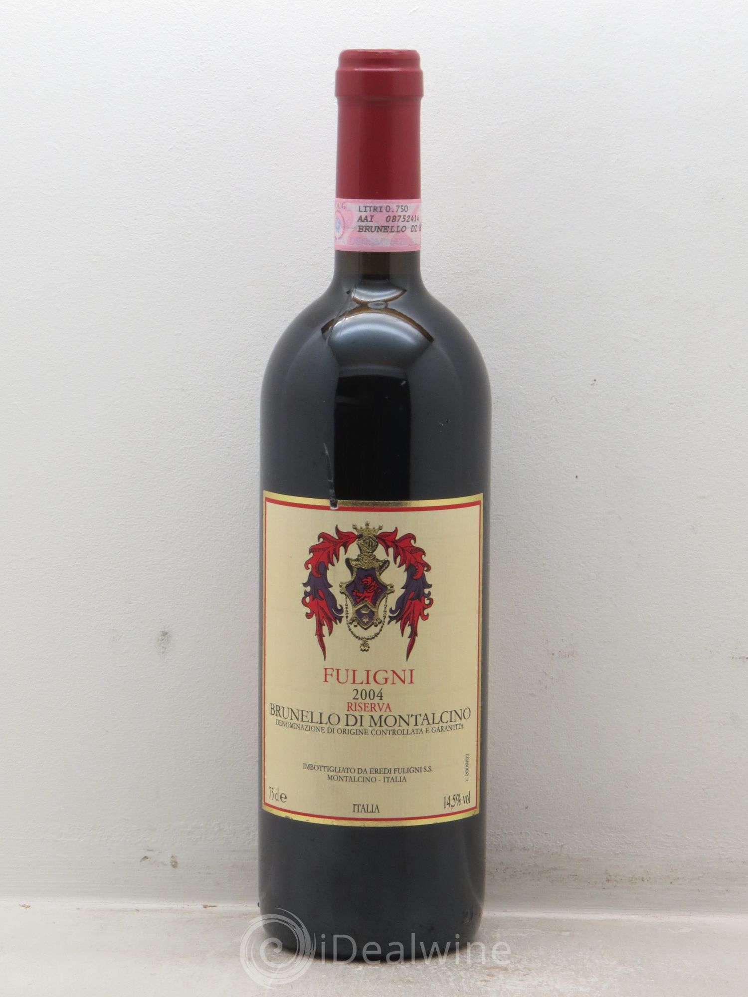 Brunello di Montalcino DOCG Fuligni Riserva 2004 - Lot de 1 bouteille - 0