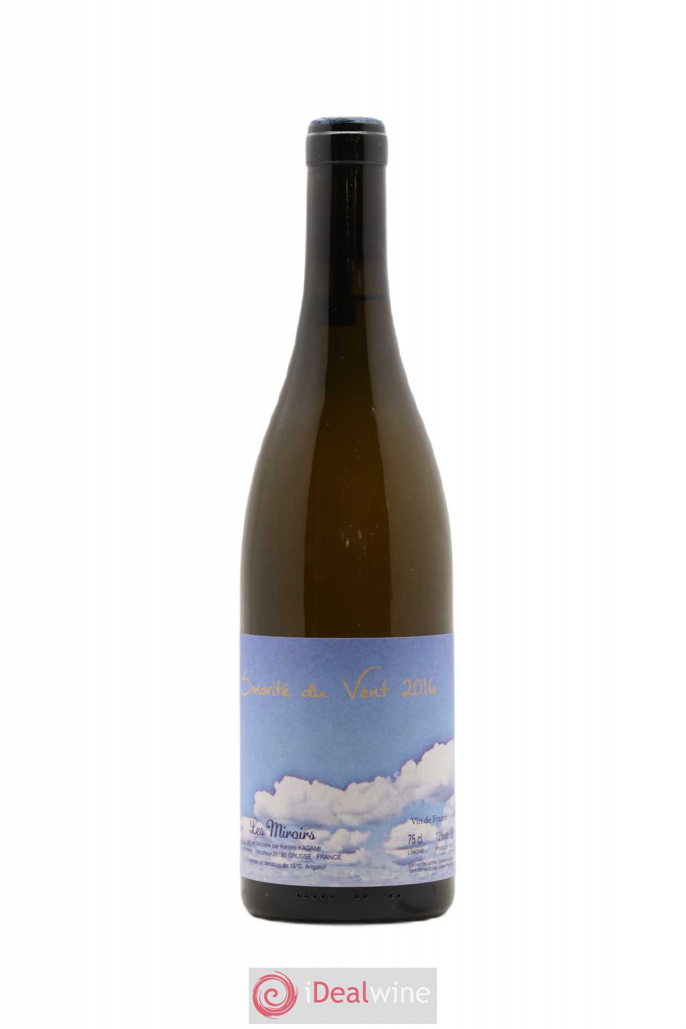 Vin de France Sonorité du vent Les saugettes Kenjiro Kagami - Domaine des Miroirs 2016 - Lot de 1 bouteille - 0