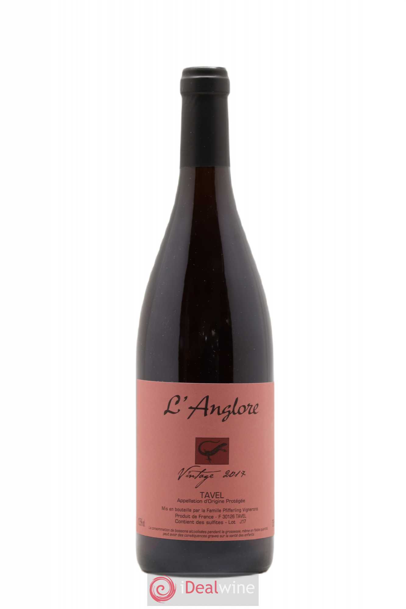 Tavel Vintage L'Anglore 2017 - Lot de 1 bouteille - 0