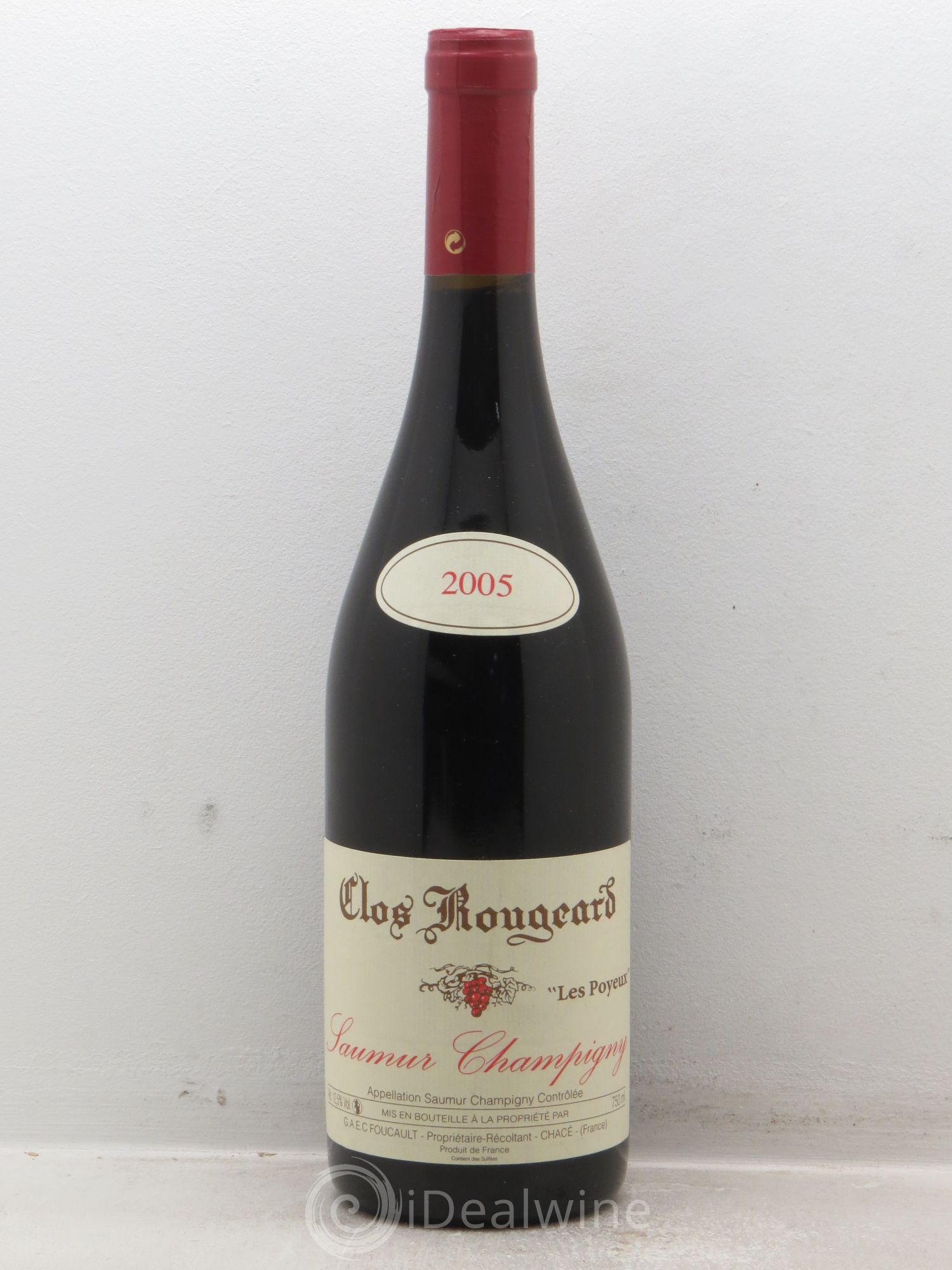 Saumur-Champigny Les Poyeux Clos Rougeard 2005 - Lot de 1 bouteille - 0